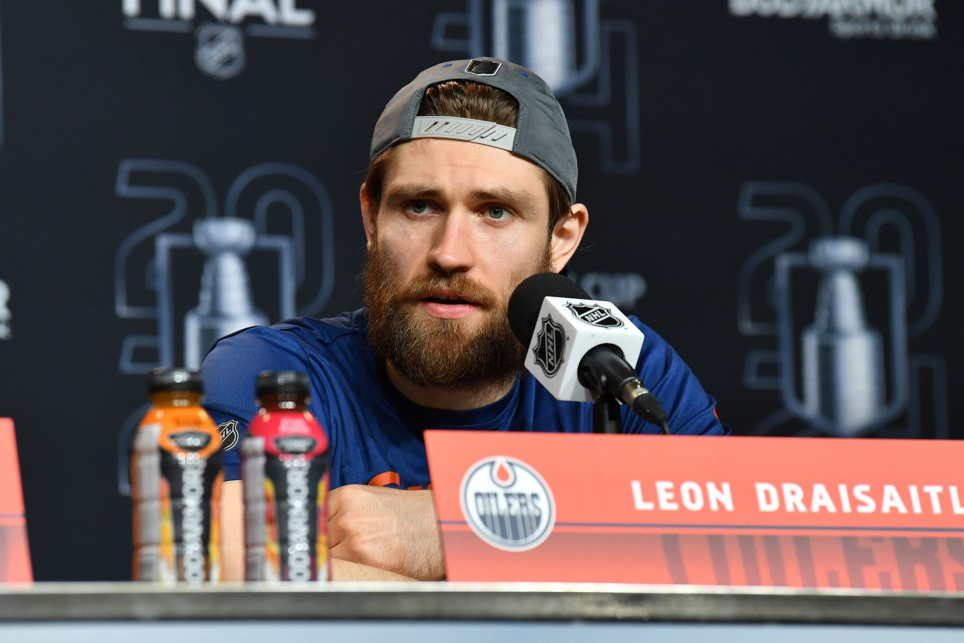 Deutscher Eishockey-Profi Leon Draisaitl und die Edmonton Oilers im Finale um den Stanley Cup der NHL