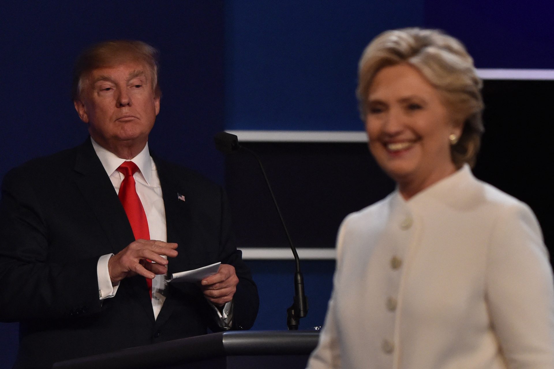 Trump and his 2016 debates with Clinton 