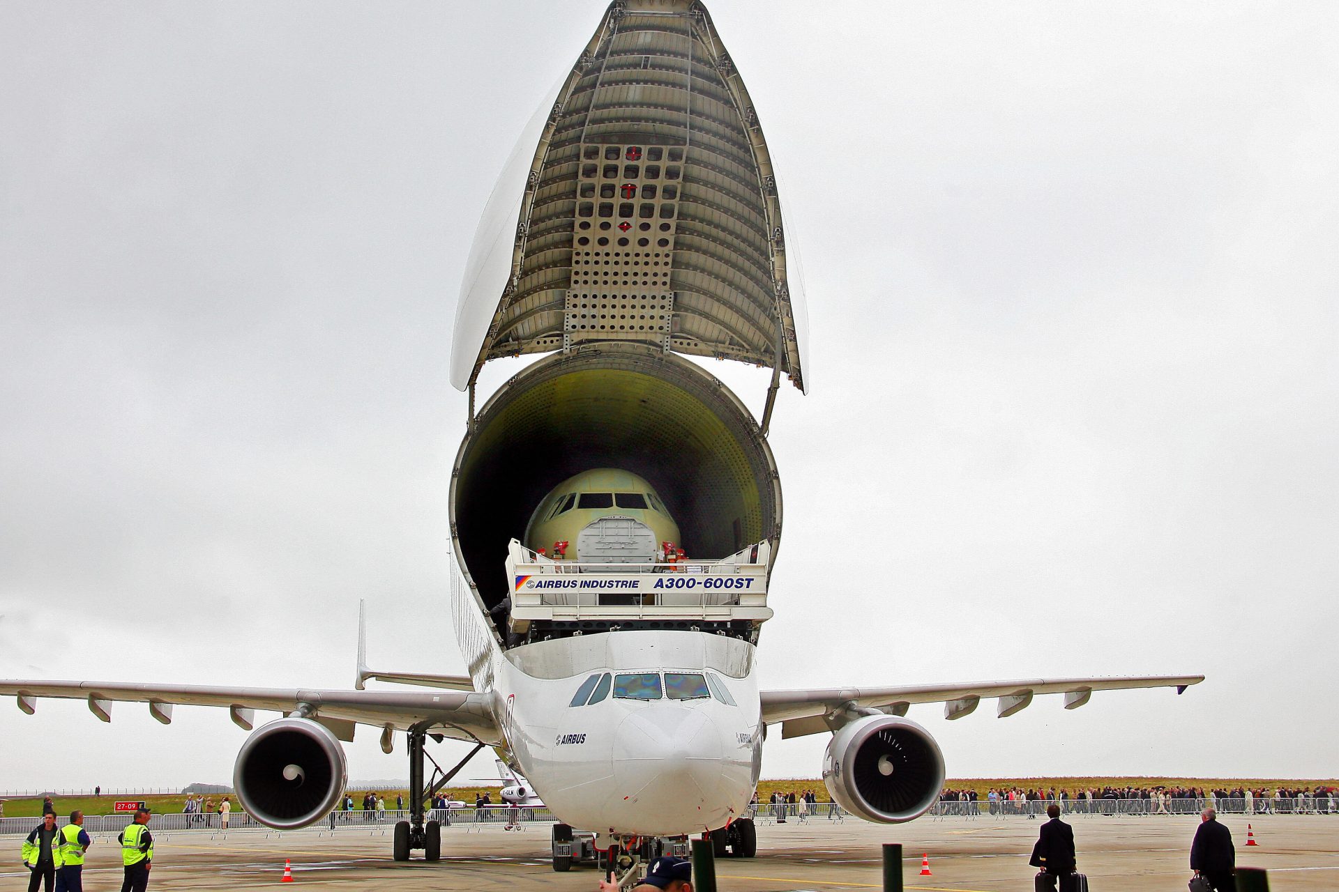 Utilisé à l'origine pour transporter des pièces d'avion