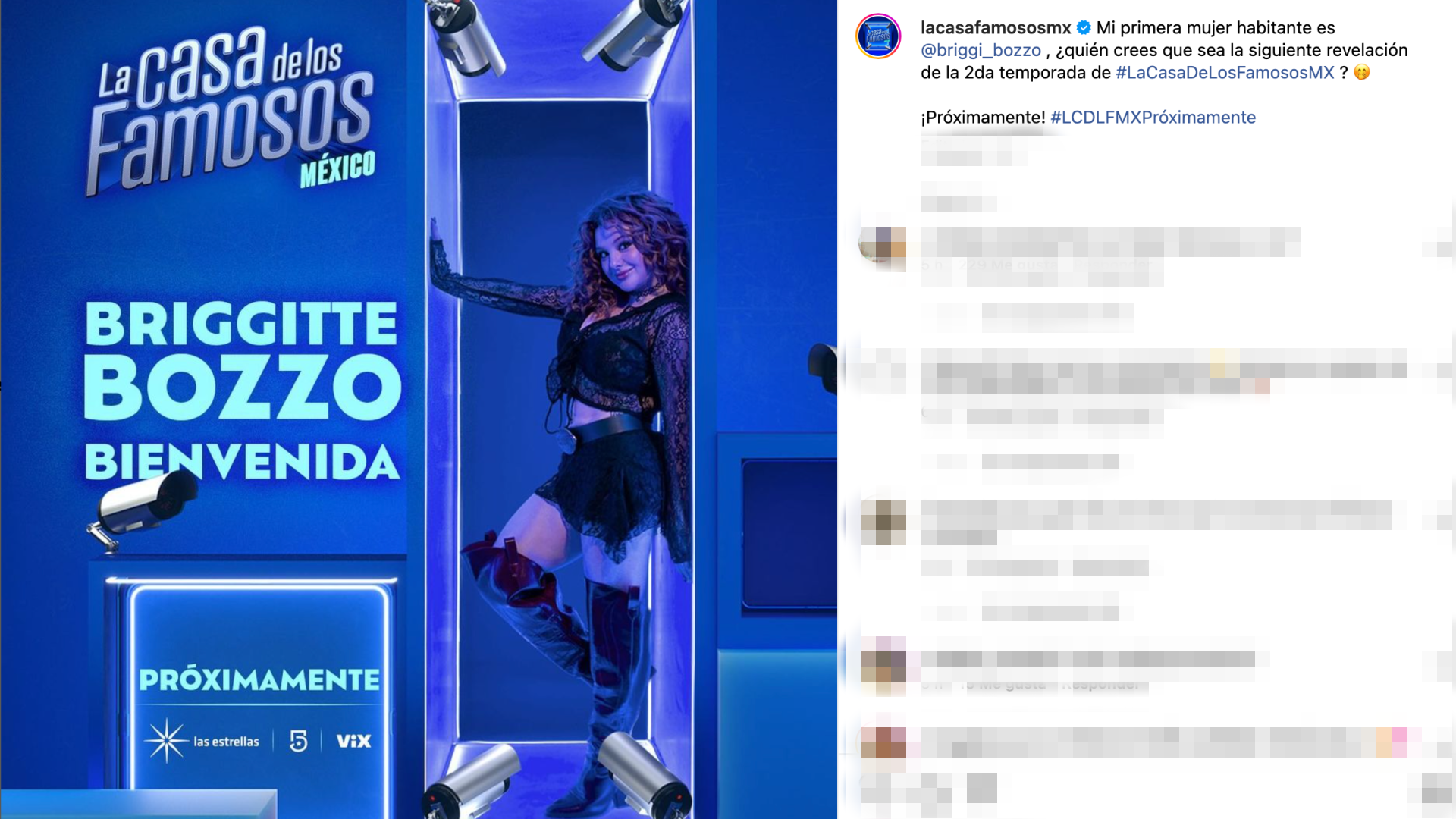 Briggitte Bozzo también está confirmada