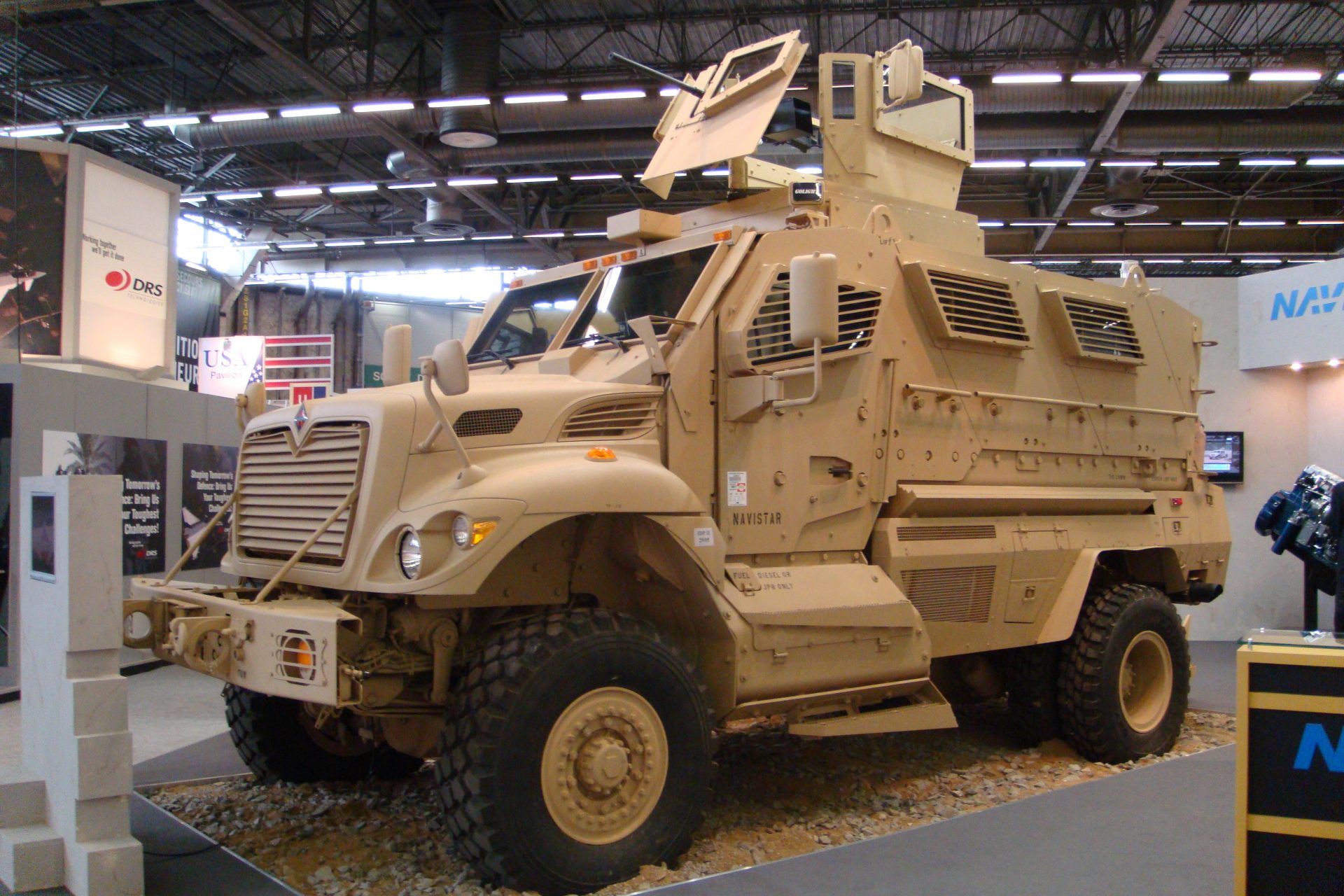 ¿Quién ha fabricado el vehículo militar MaxxPro?