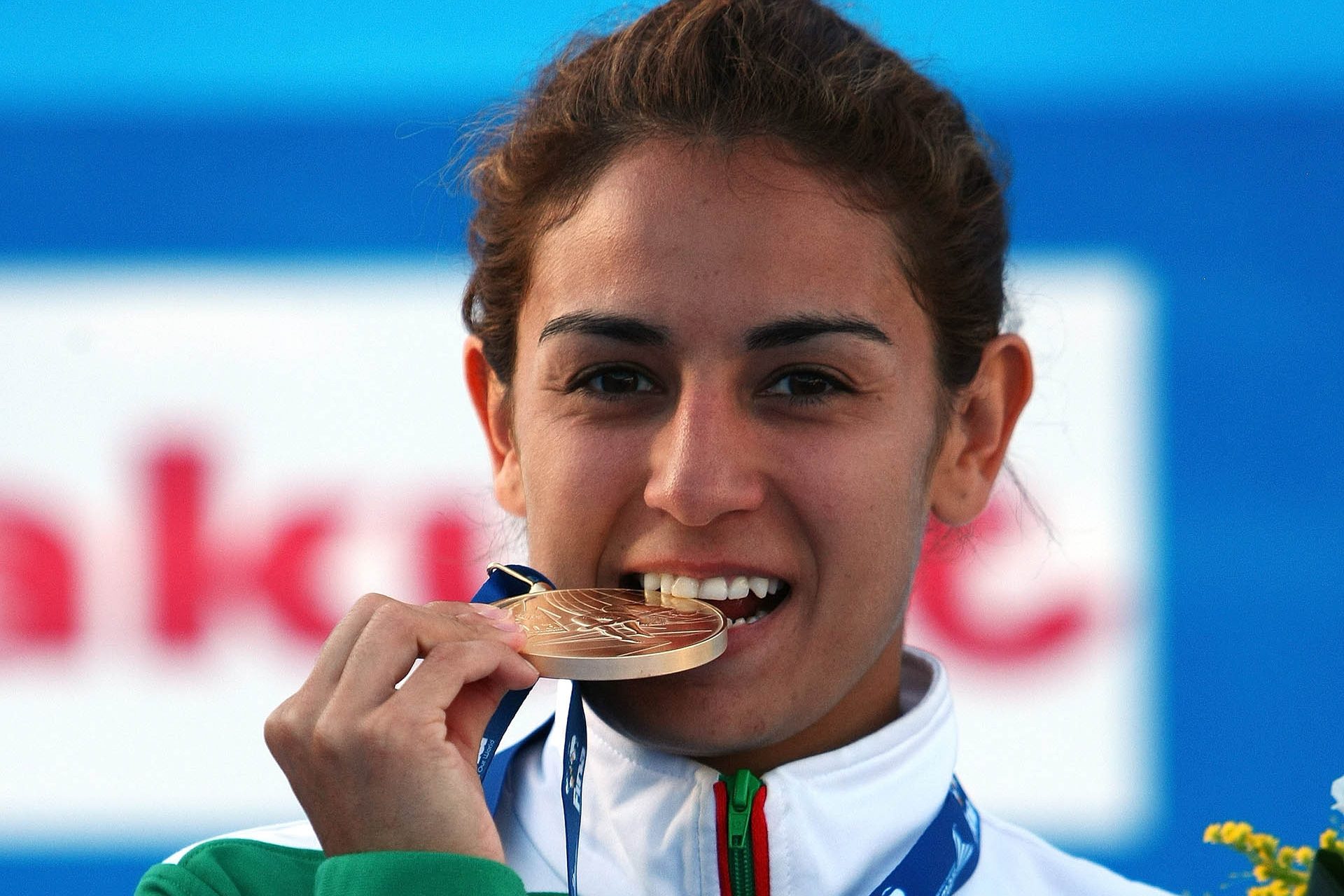 Primeira saltadora mexicana a ganhar um título mundial