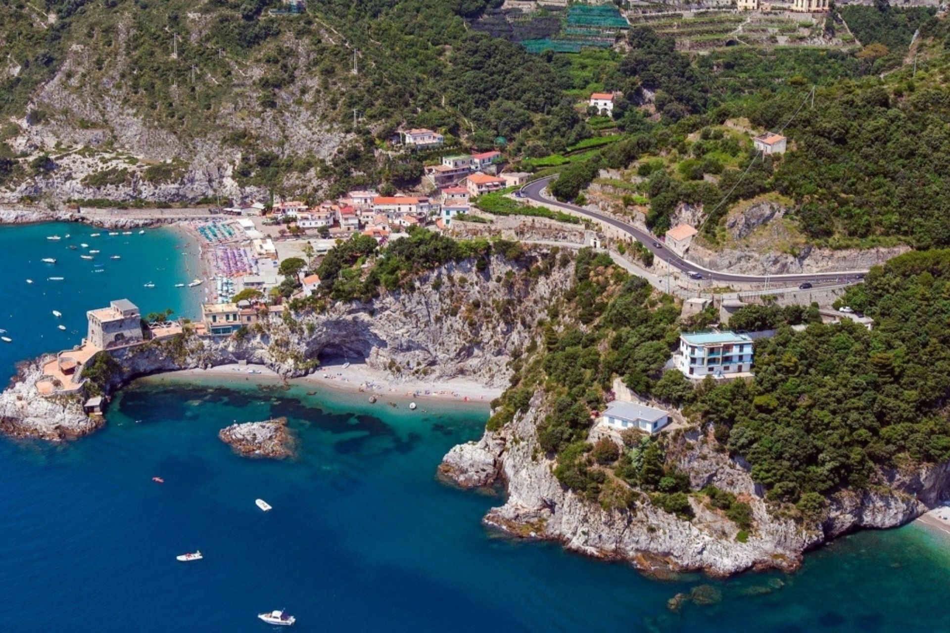 Bay of Erchie, Erchie, Salerno - Campania