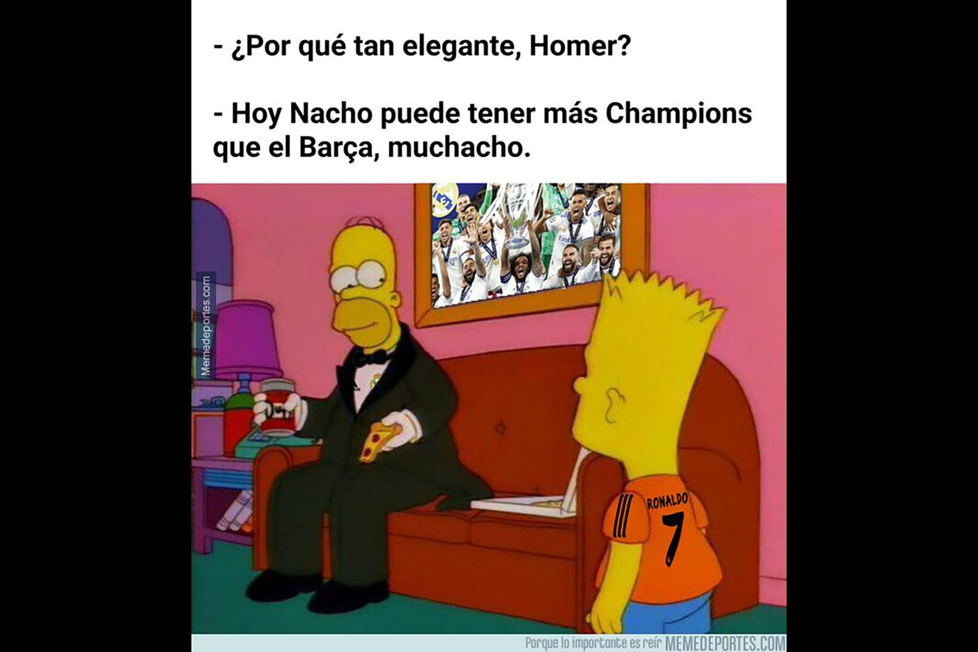 Nacho, con más Champions que el Barça