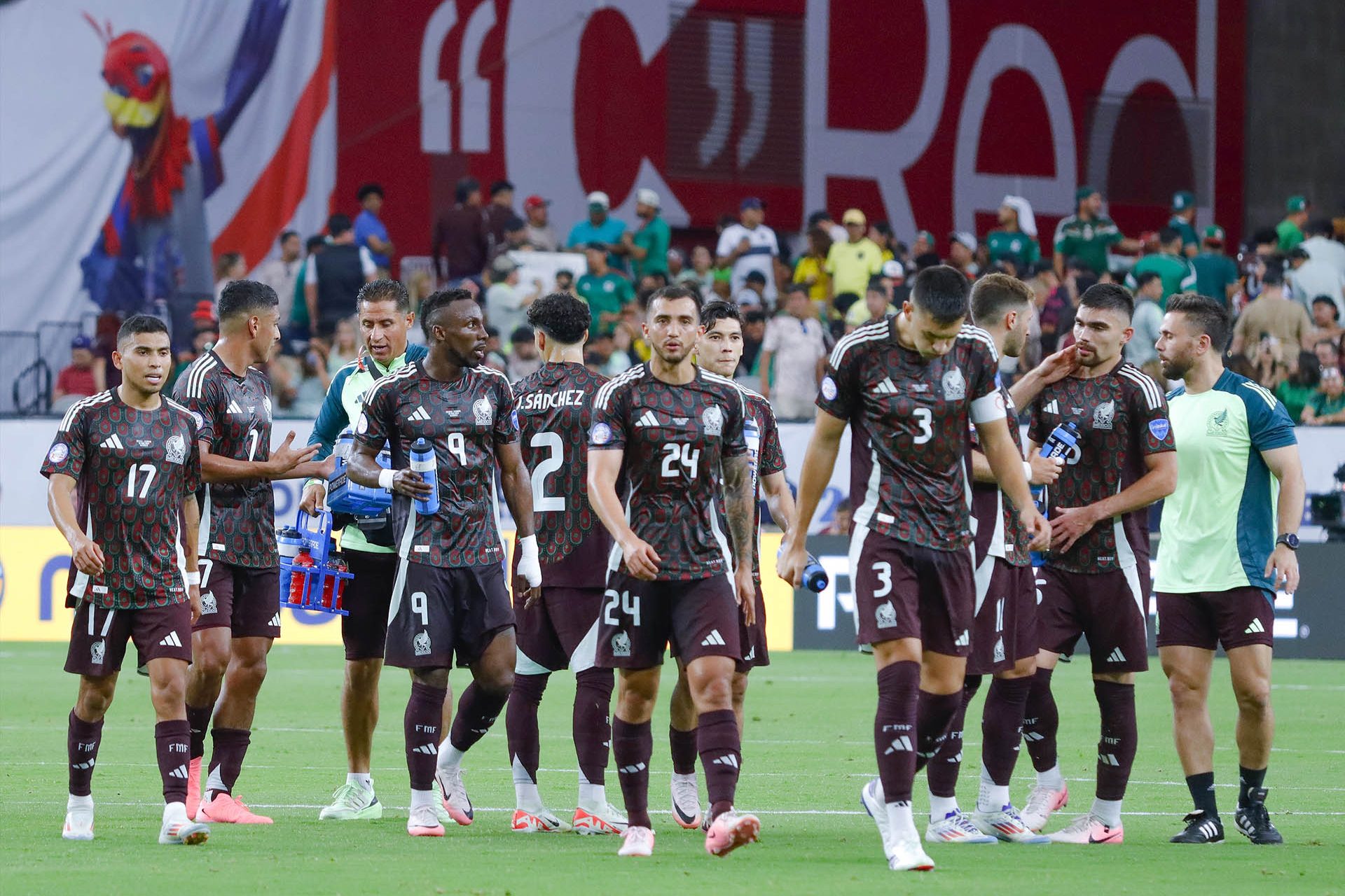 Tercera de grupo y adiós a la Copa América