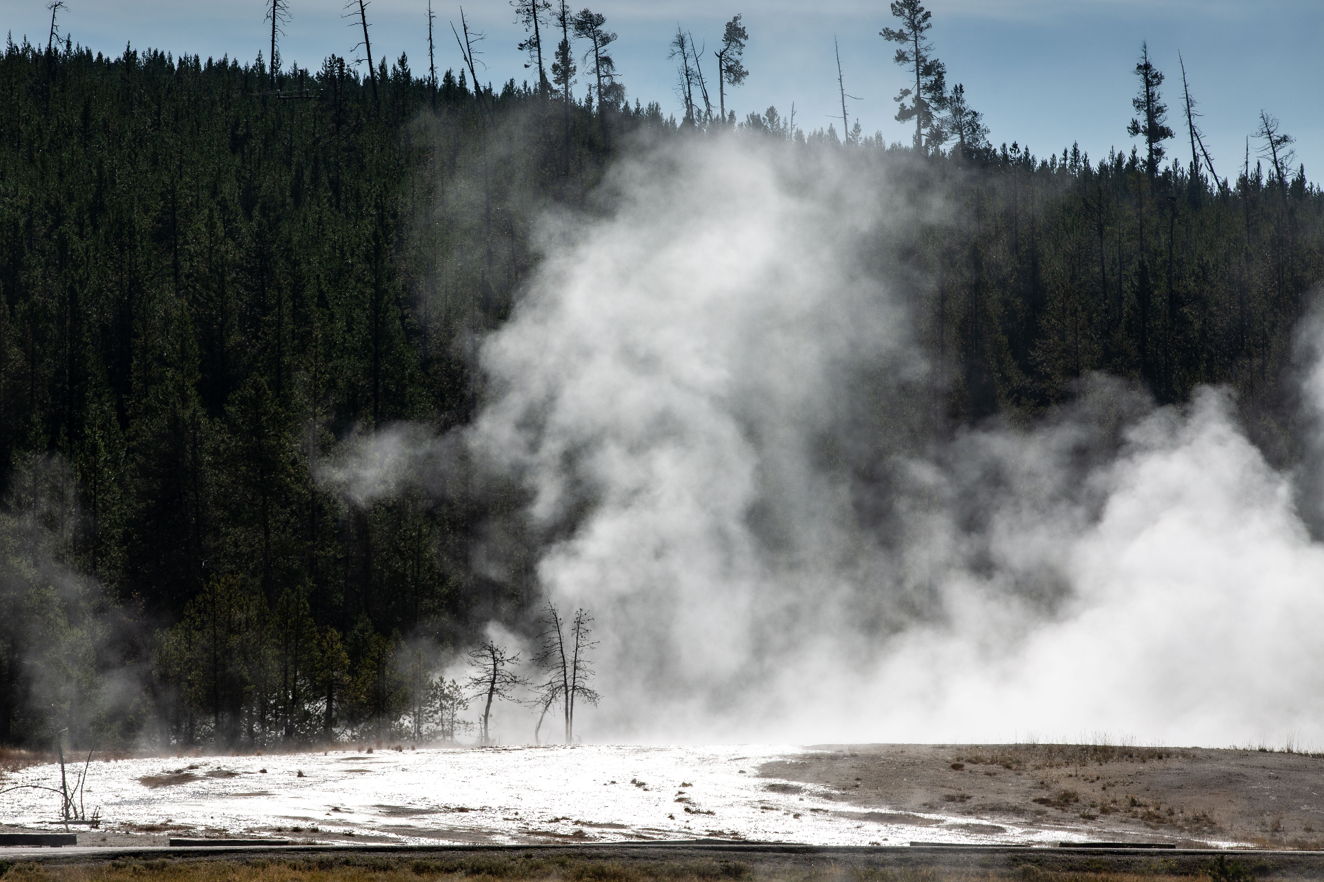 熱水が気化するときに爆発が発生