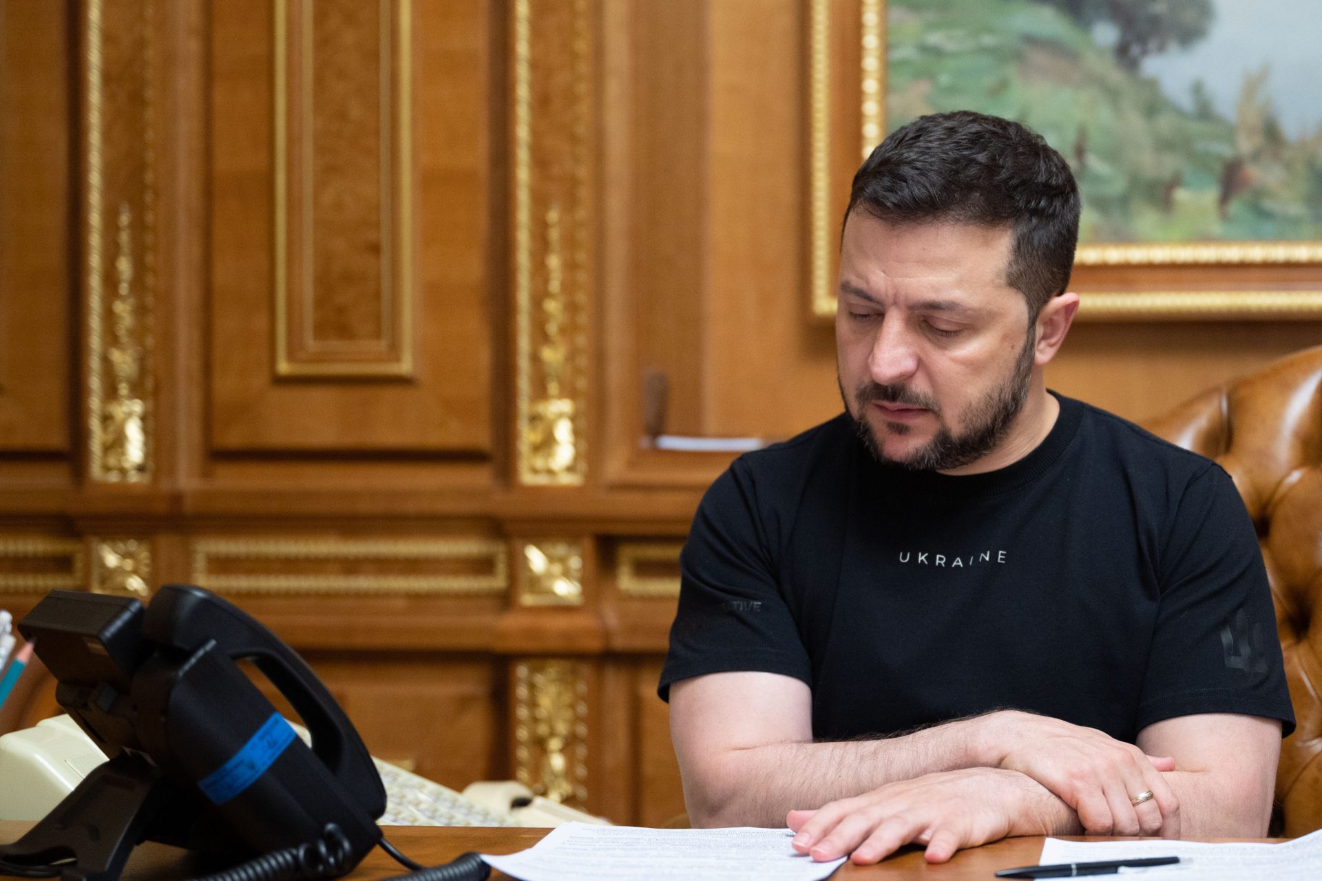 Zelensky invitó a Trump a Kiev