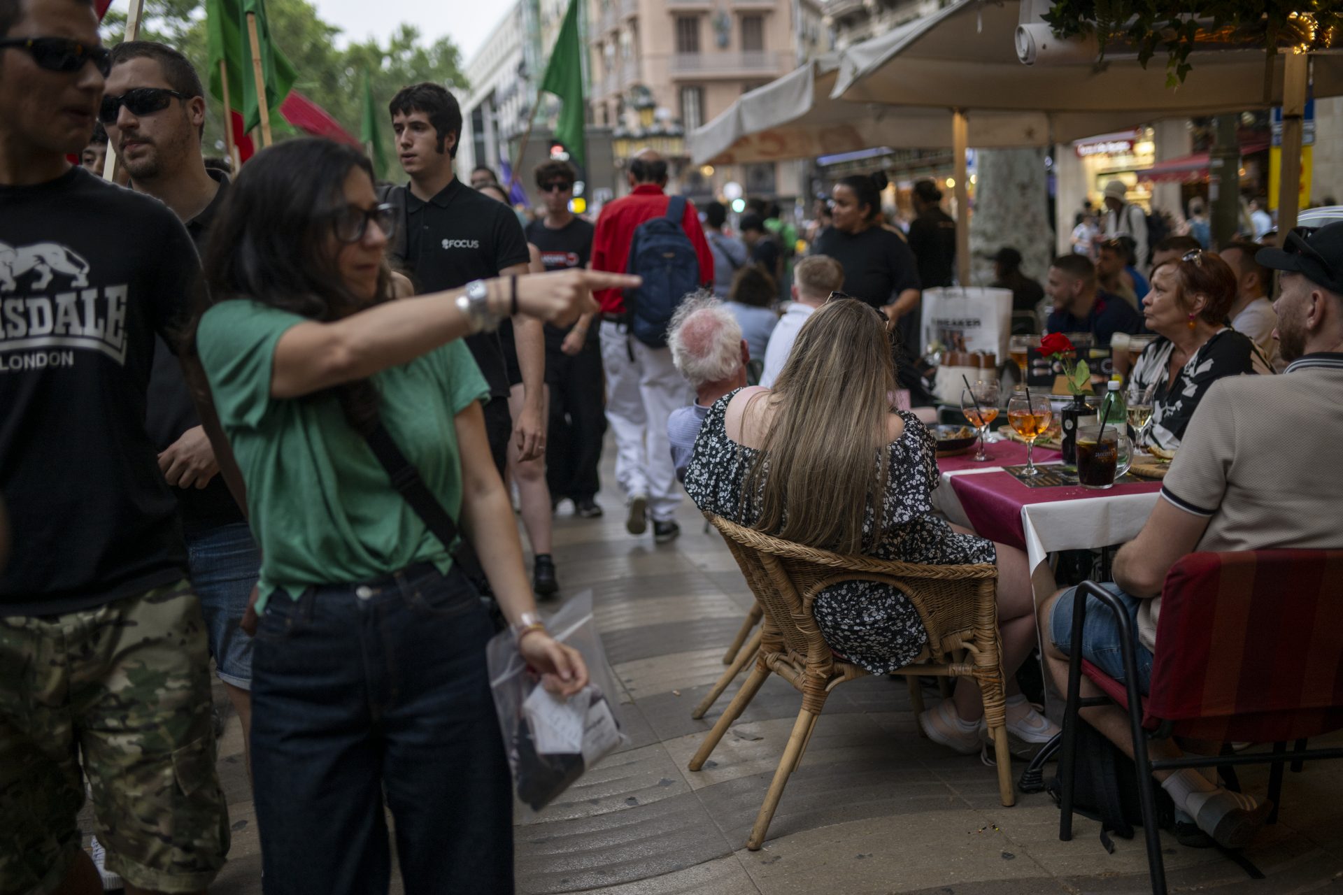 Het overdadige toerisme in Barcelona maakt de plaatselijke bevolking boos