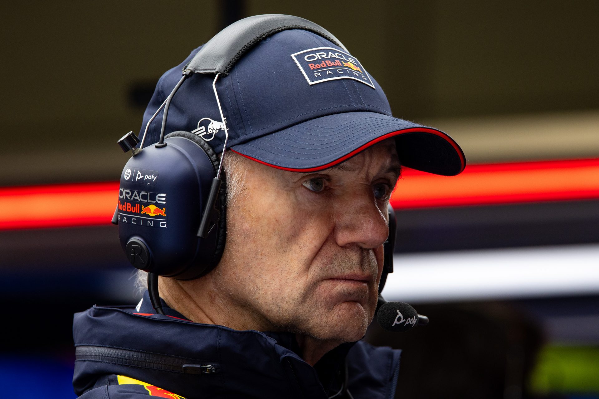 Adrian Newey on board