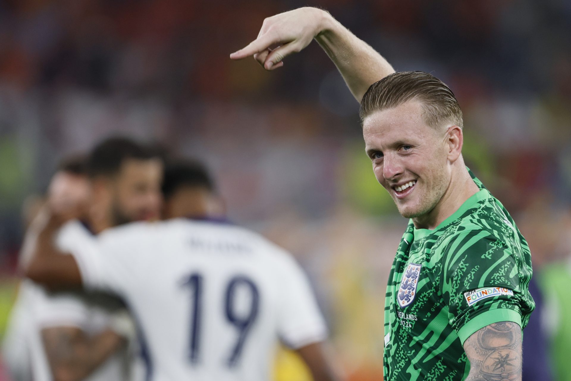 Jordan Pickford: His most bizarre facial expressions at Euro 2024