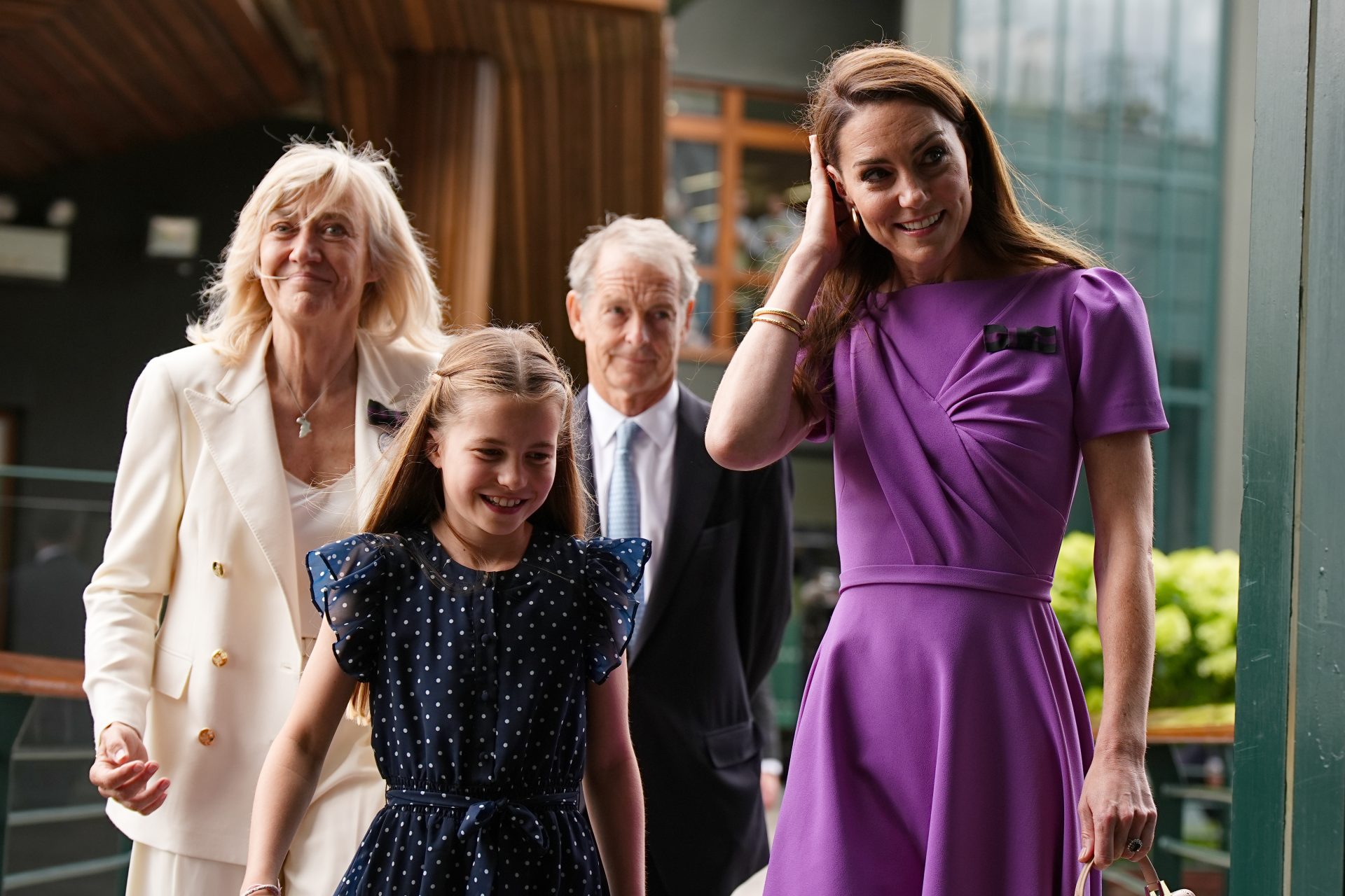 Catherine und Charlotte in Wimbledon