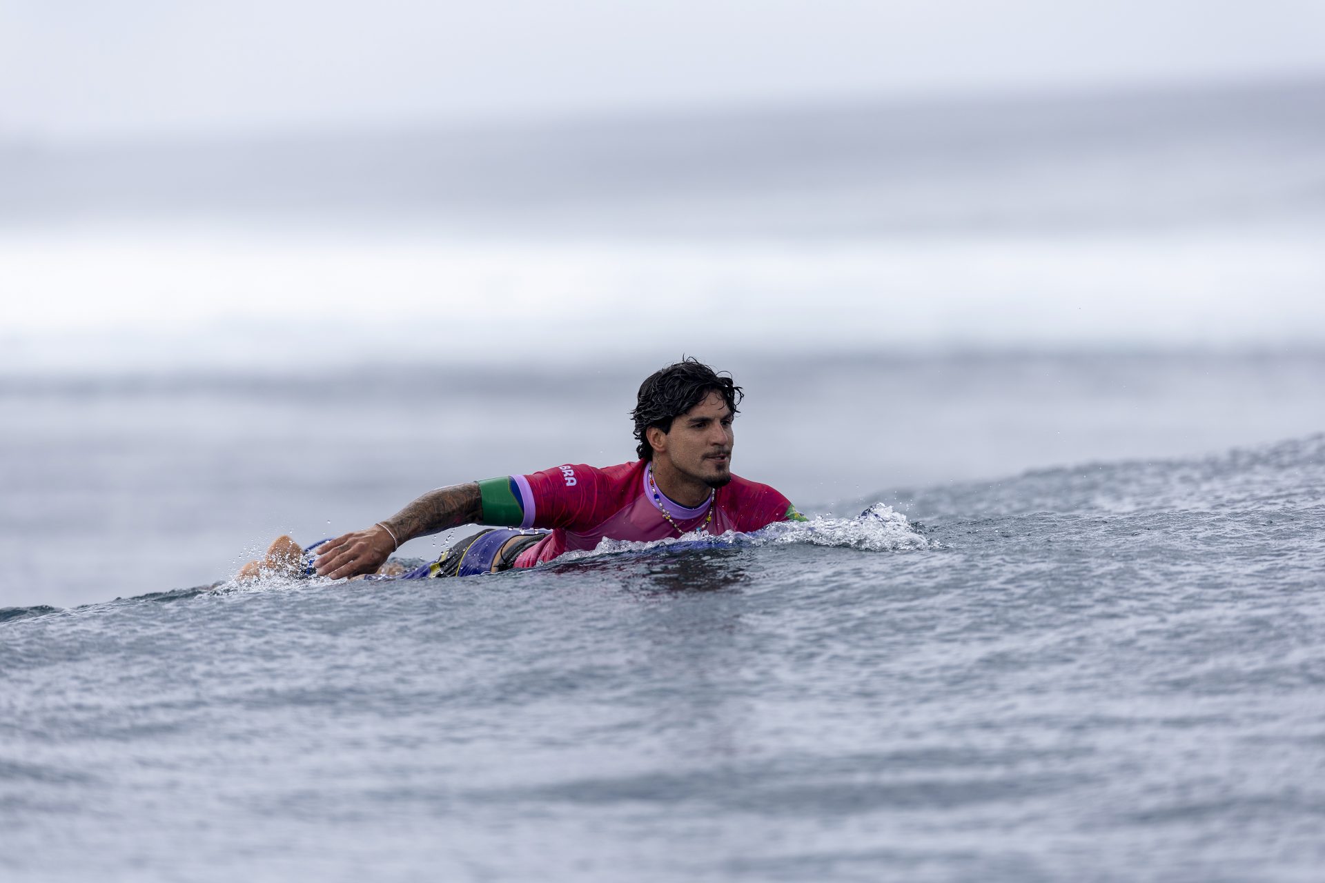 Surfers competing in the quarterfinals