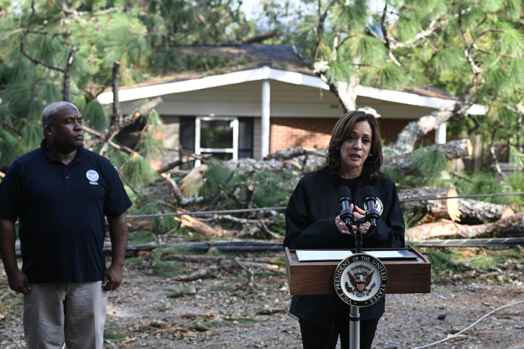 Helene brought climate change to the forefront of the presidential campaign 