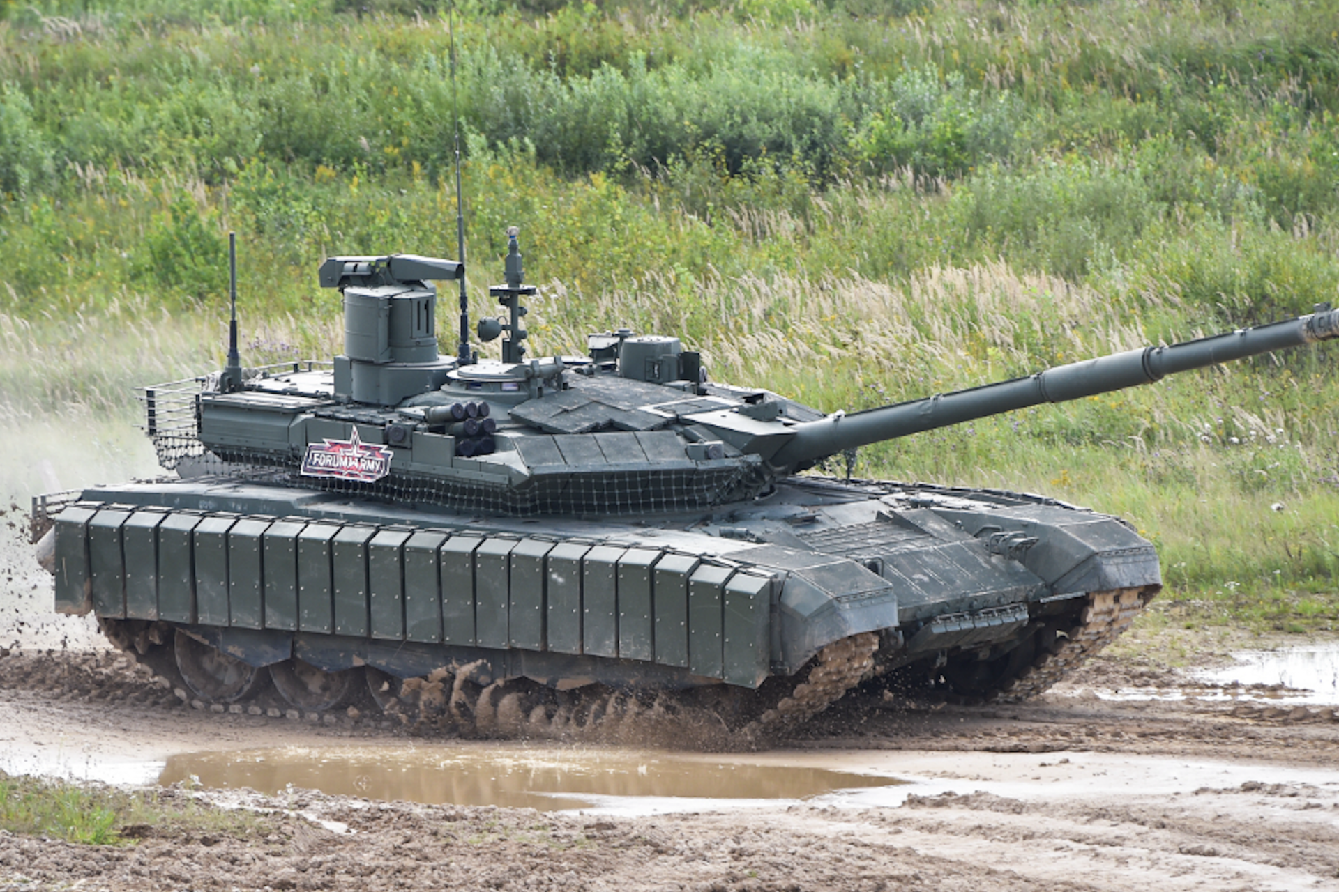 Minstens 100 T-90M-tanks gingen verloren