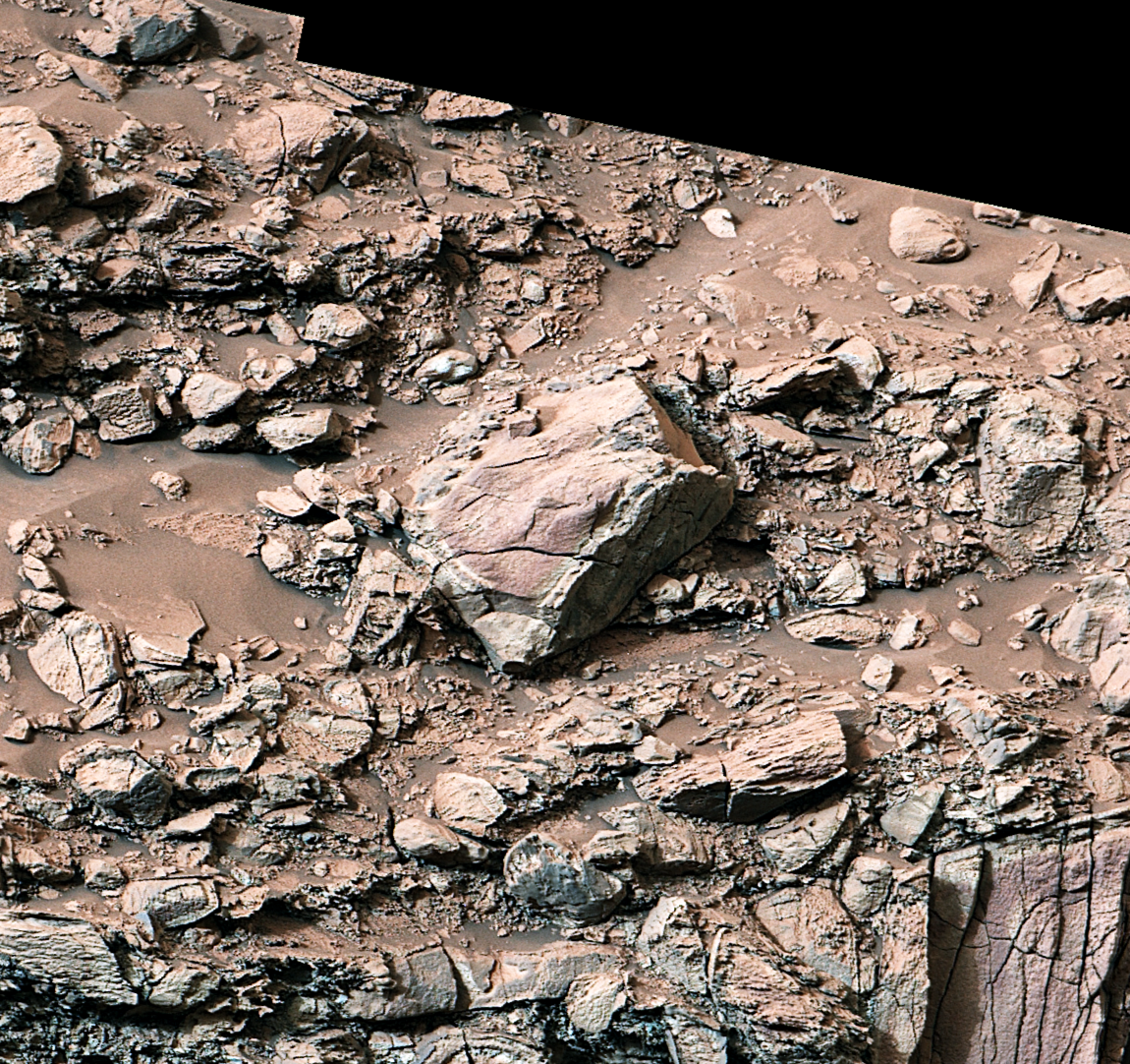 Evidence of hot springs on Mars