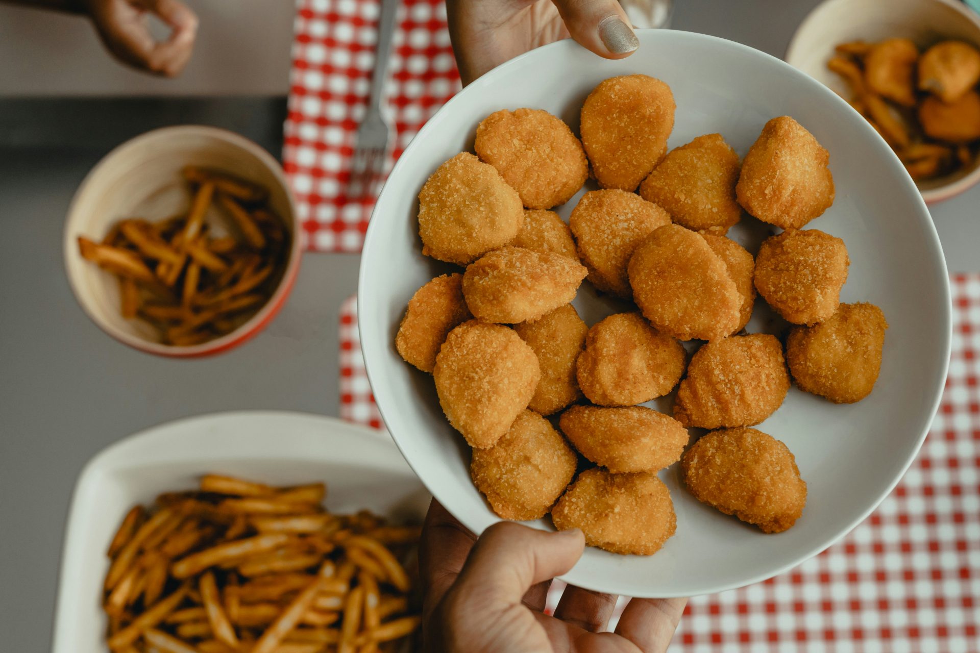 Großer Chicken Nugget-Fan