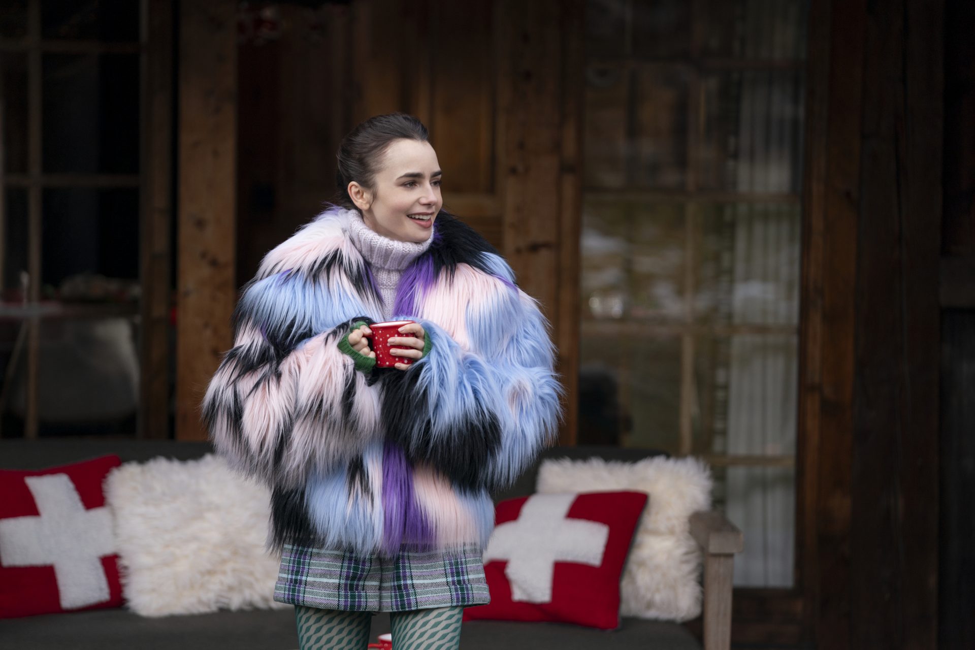 Colores y estampados también en invierno