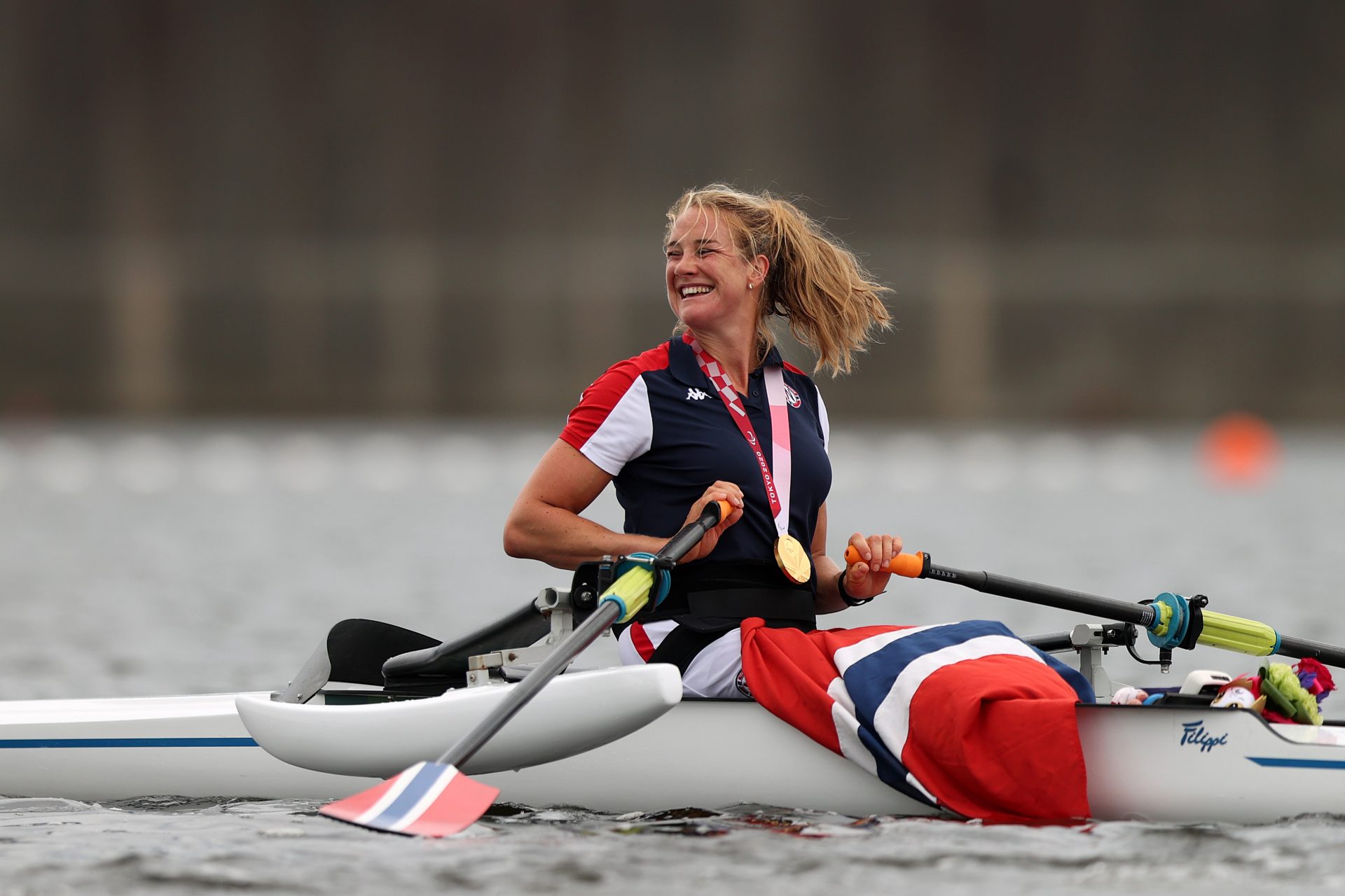 Birgit Skarstein - Norvège - Para aviron 