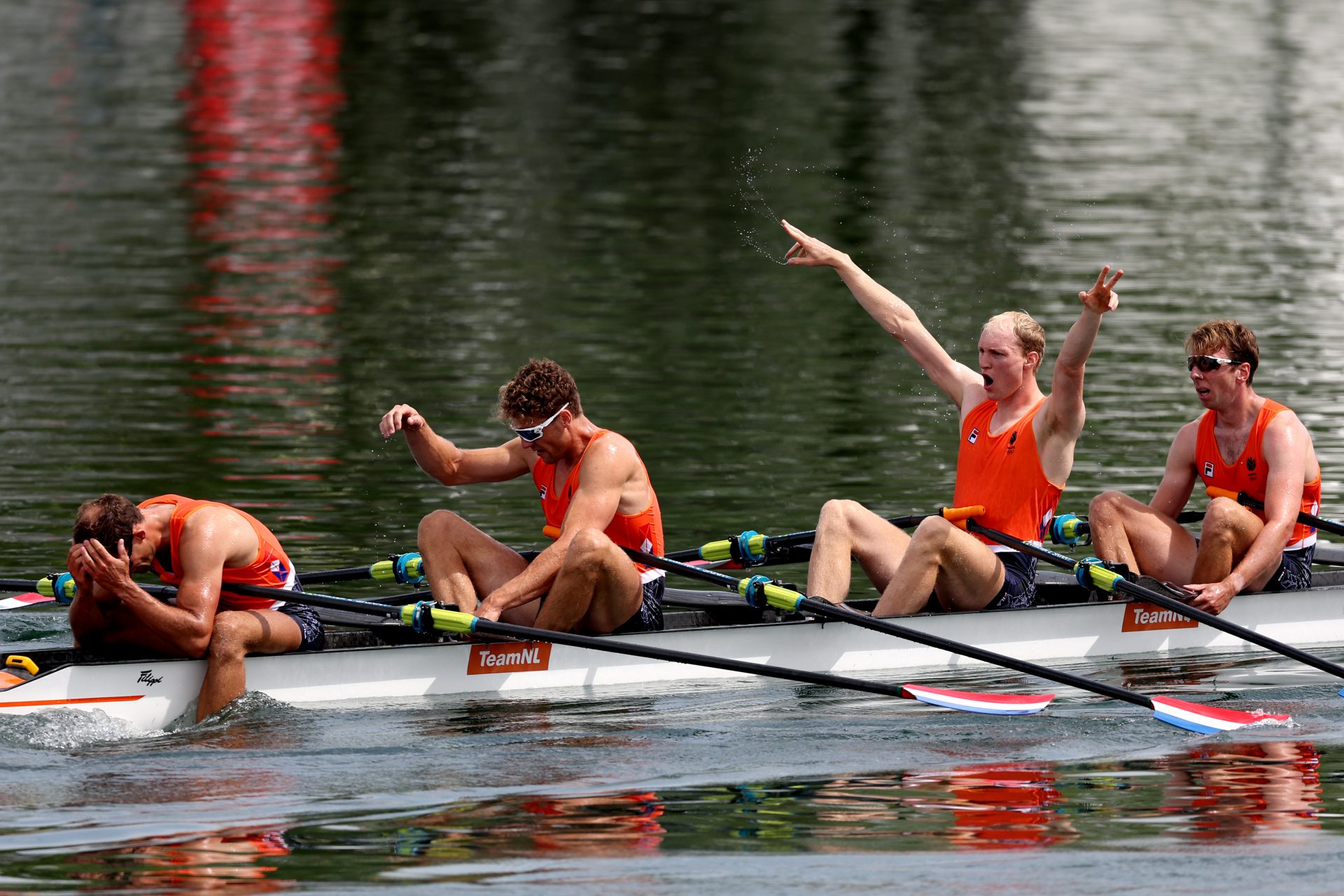 GOUD - Roeien: Dubbelvier - mannen