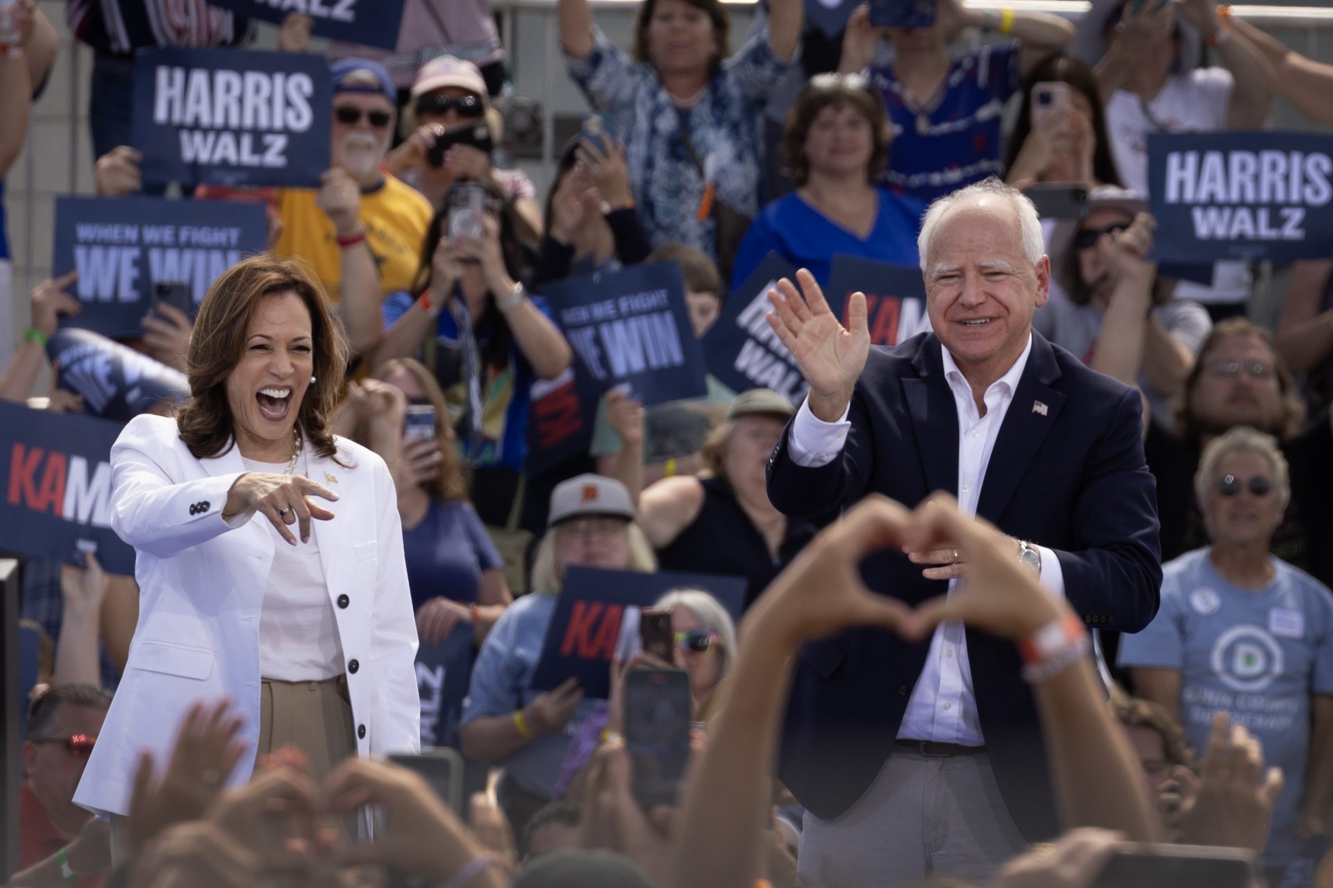 Voters are siding with Harris