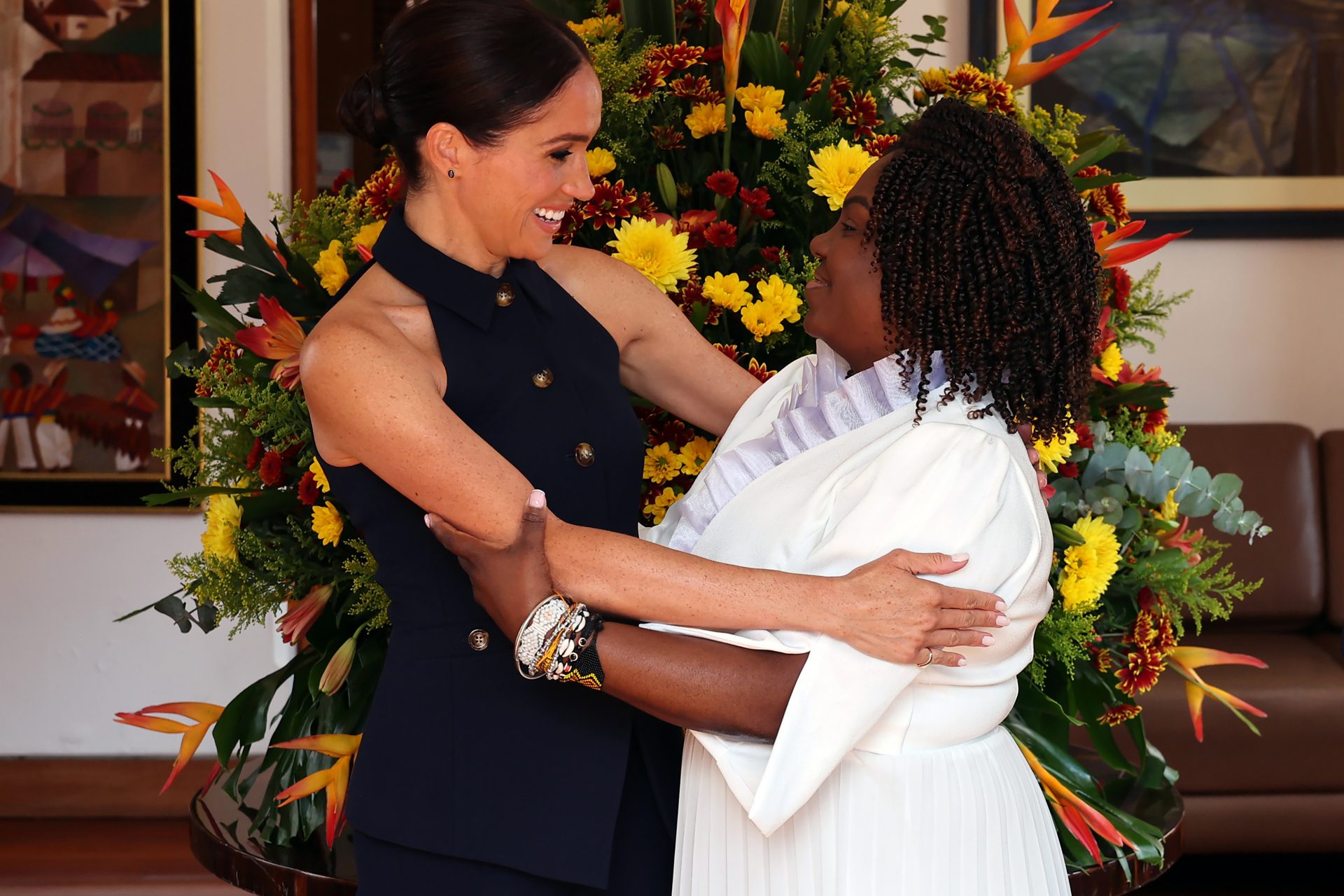 Top photos of Harry and Meghan's visit to Colombia