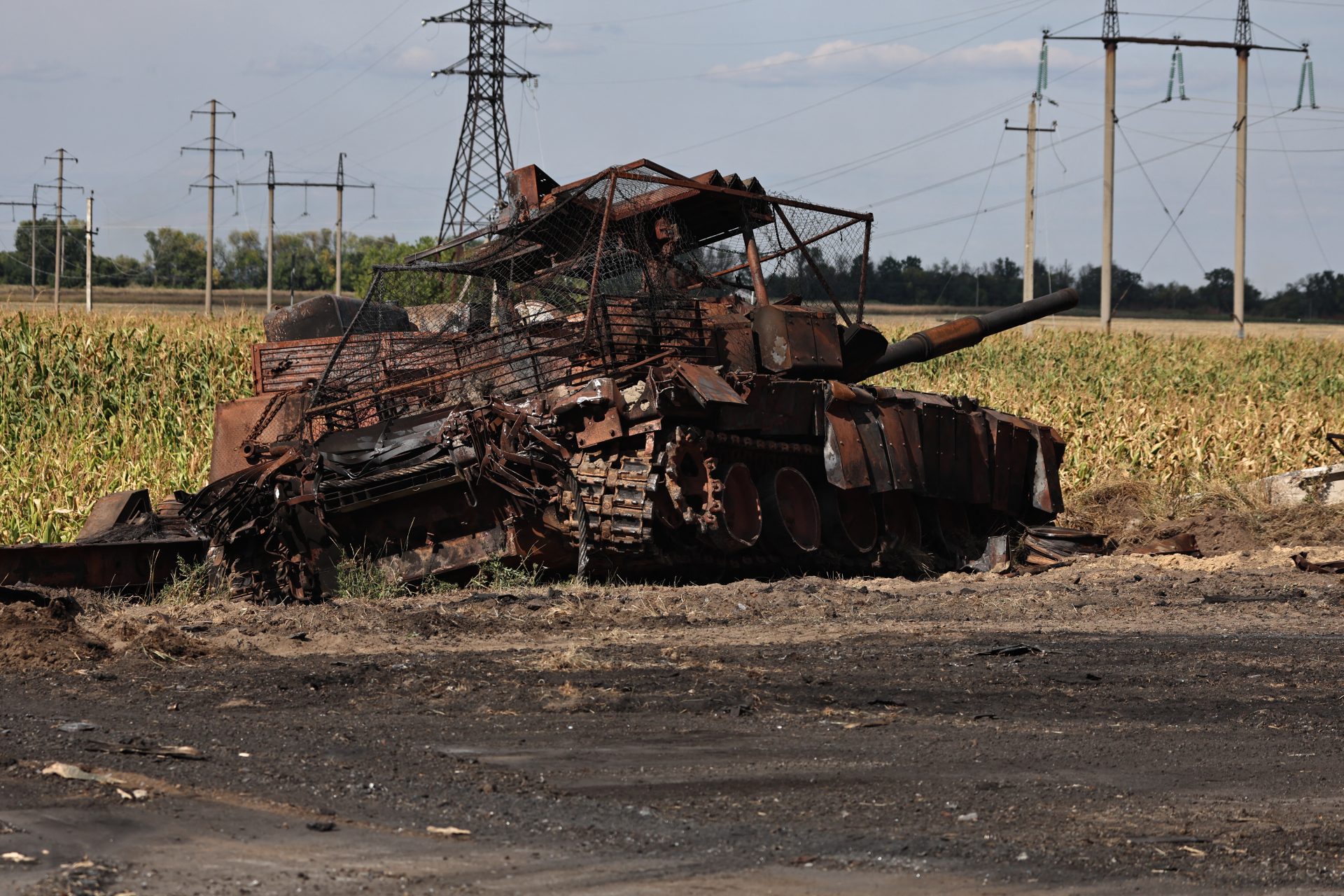 Les forces russes ont également perdu beaucoup d'équipement