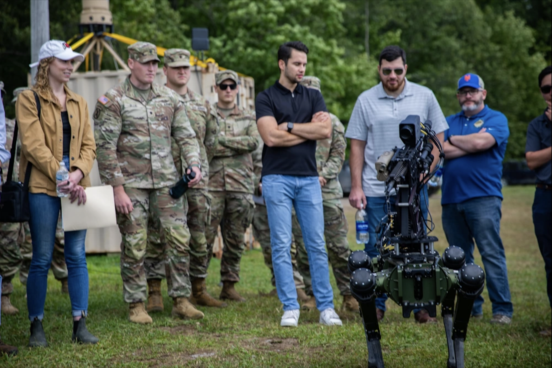 El uso por parte de Estados Unidos de los 'robodogs'