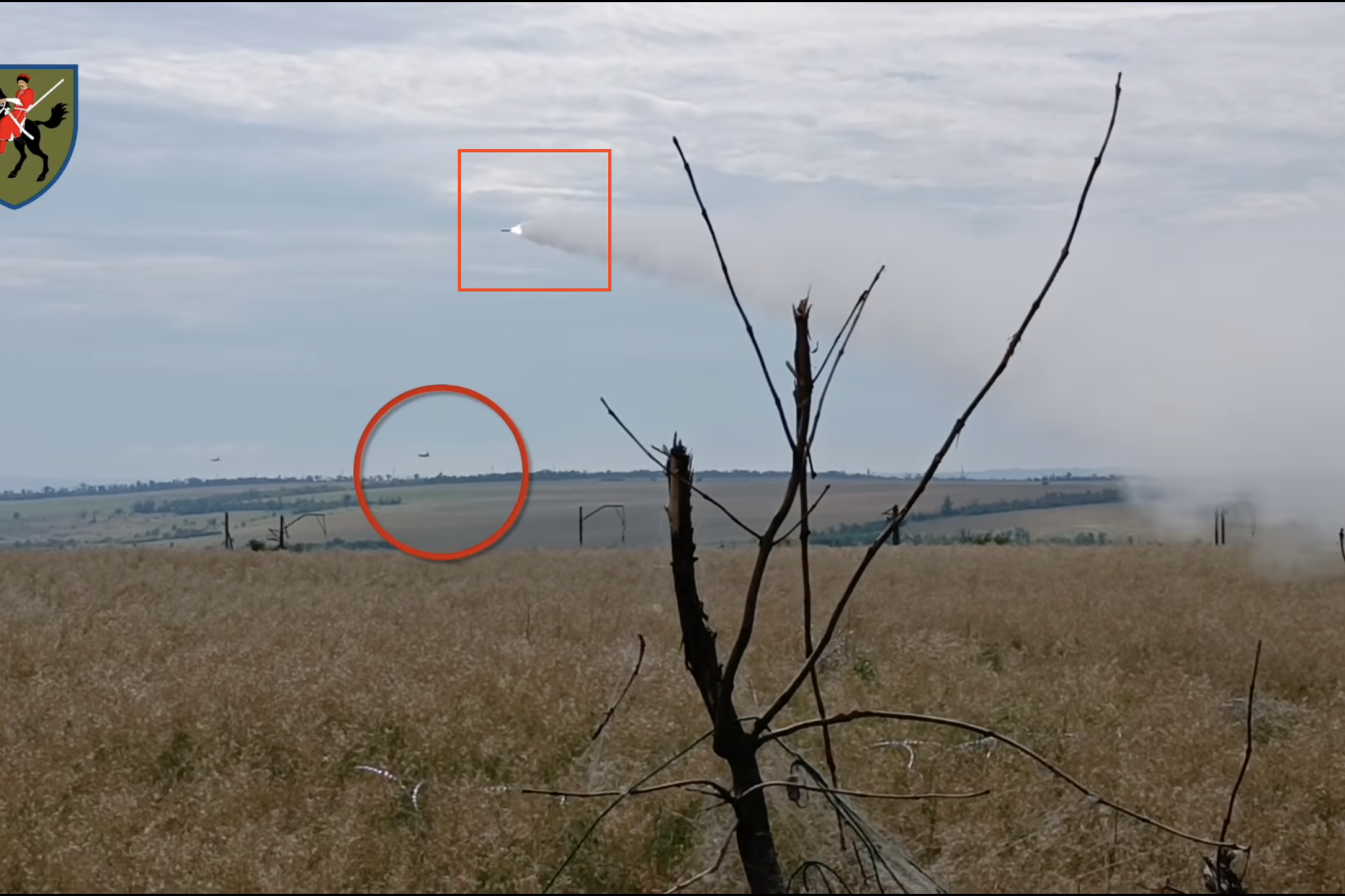 The brigade shot down a Russian Su-25 