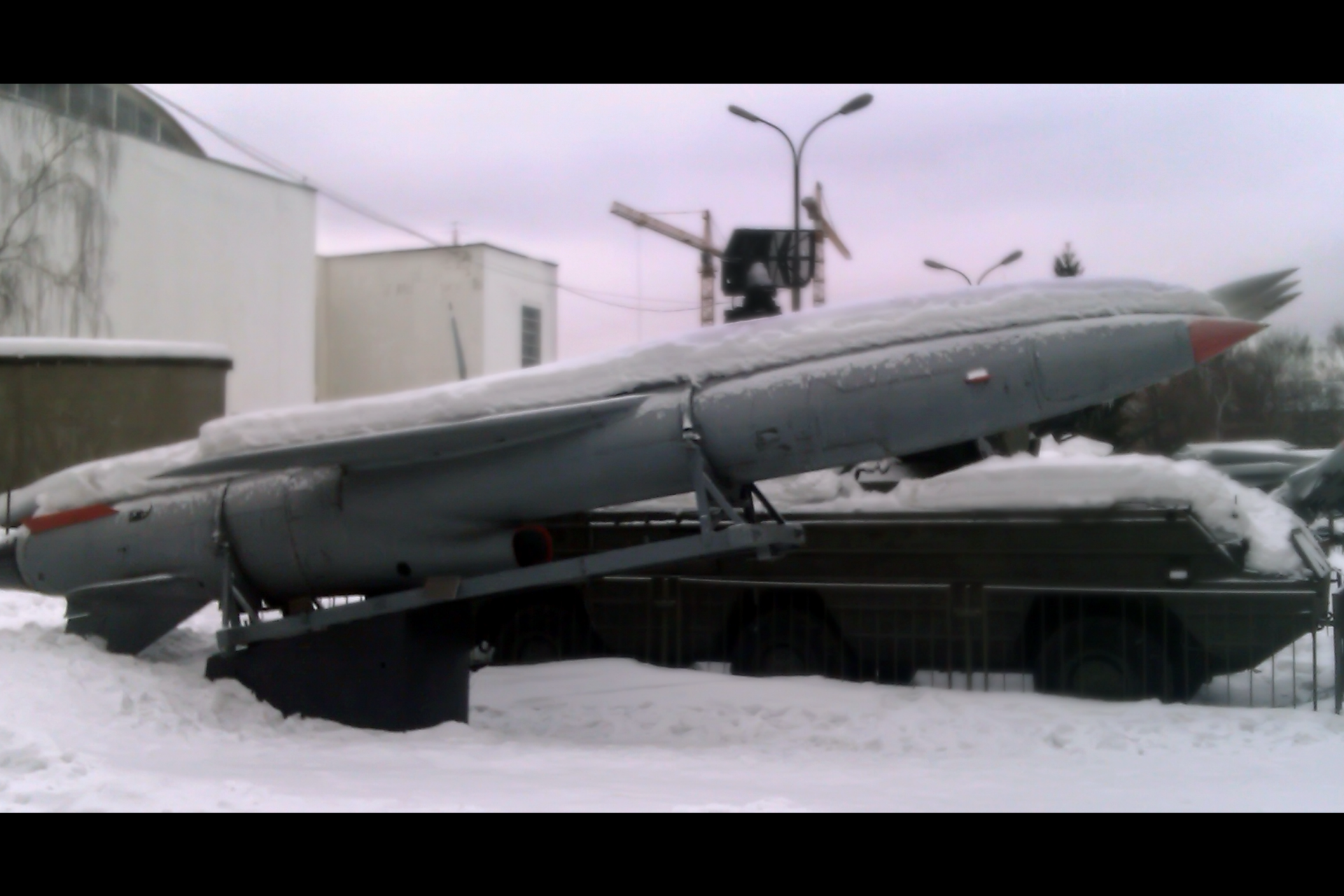 A Soviet-era supersonic anti-ship missile