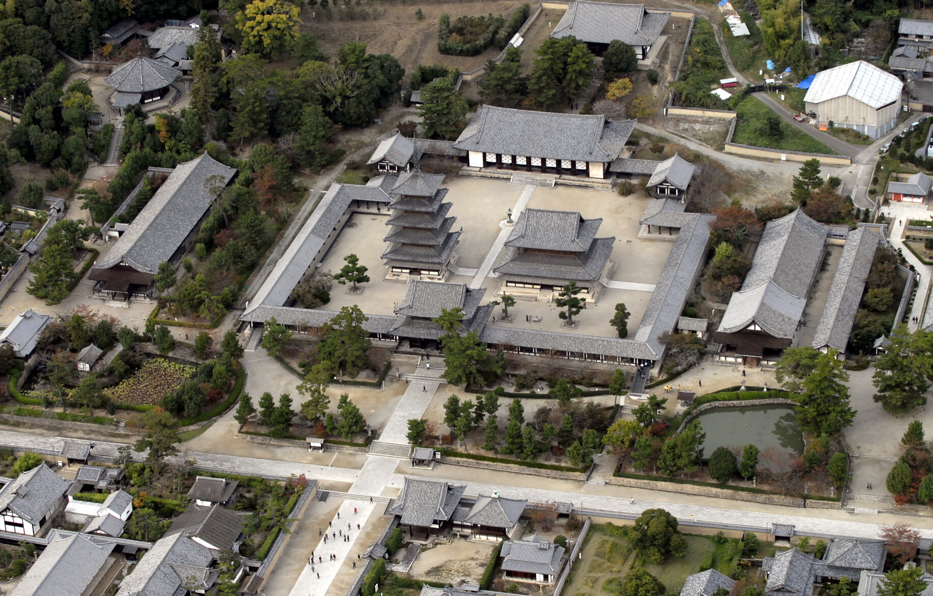 法隆寺地域の仏教建造物