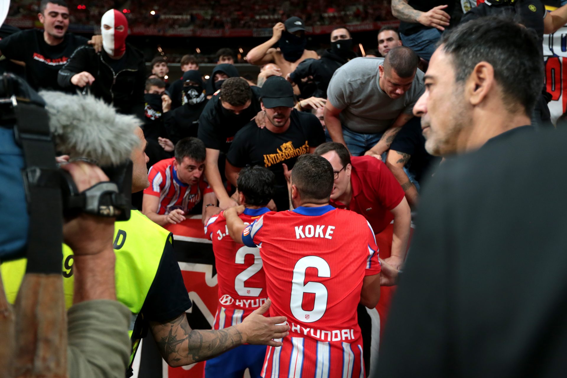 Vergüenza mundial por lo que pasó en el Atlético de Madrid vs Real Madrid