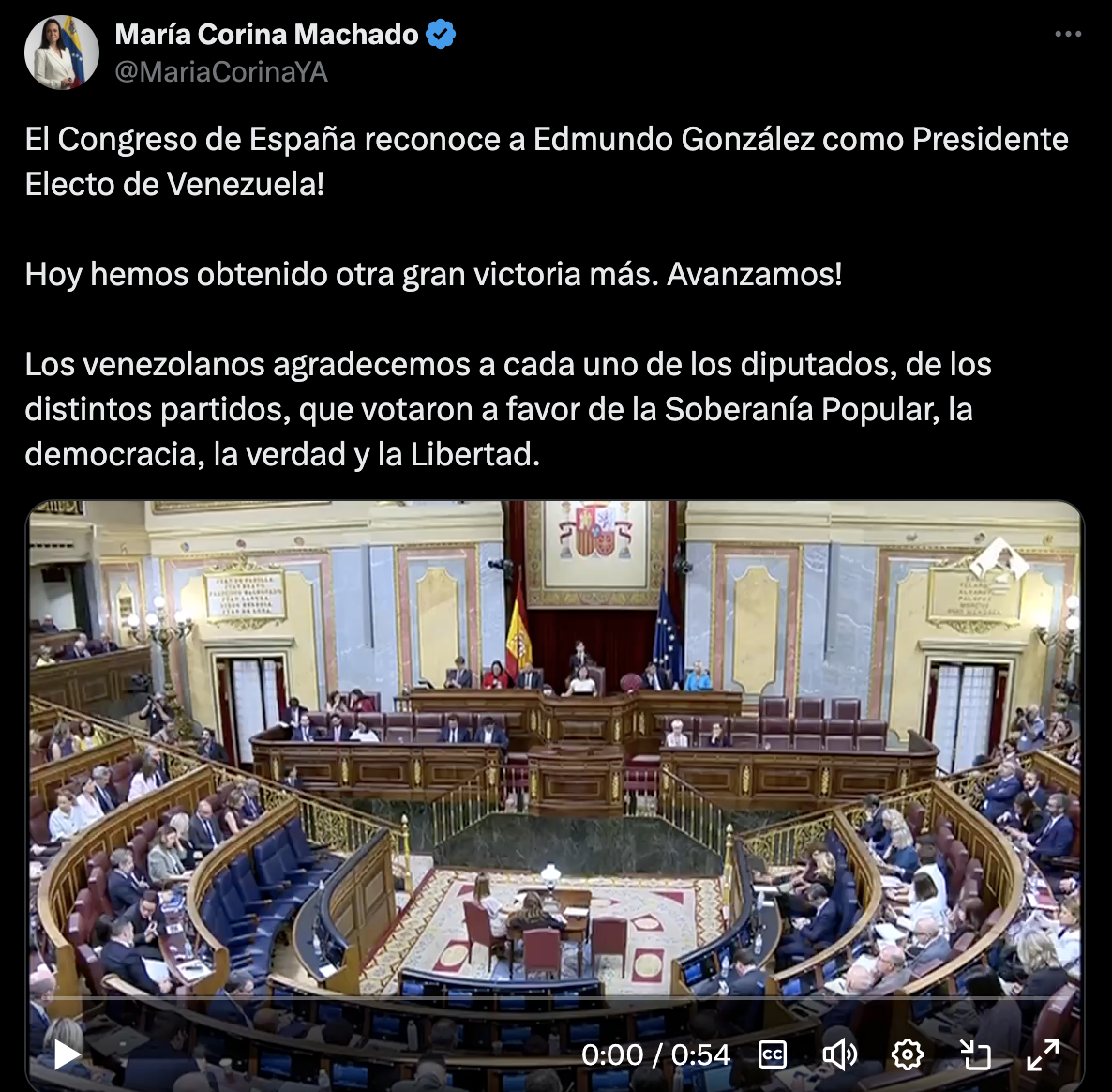 Para Machado, una victoria