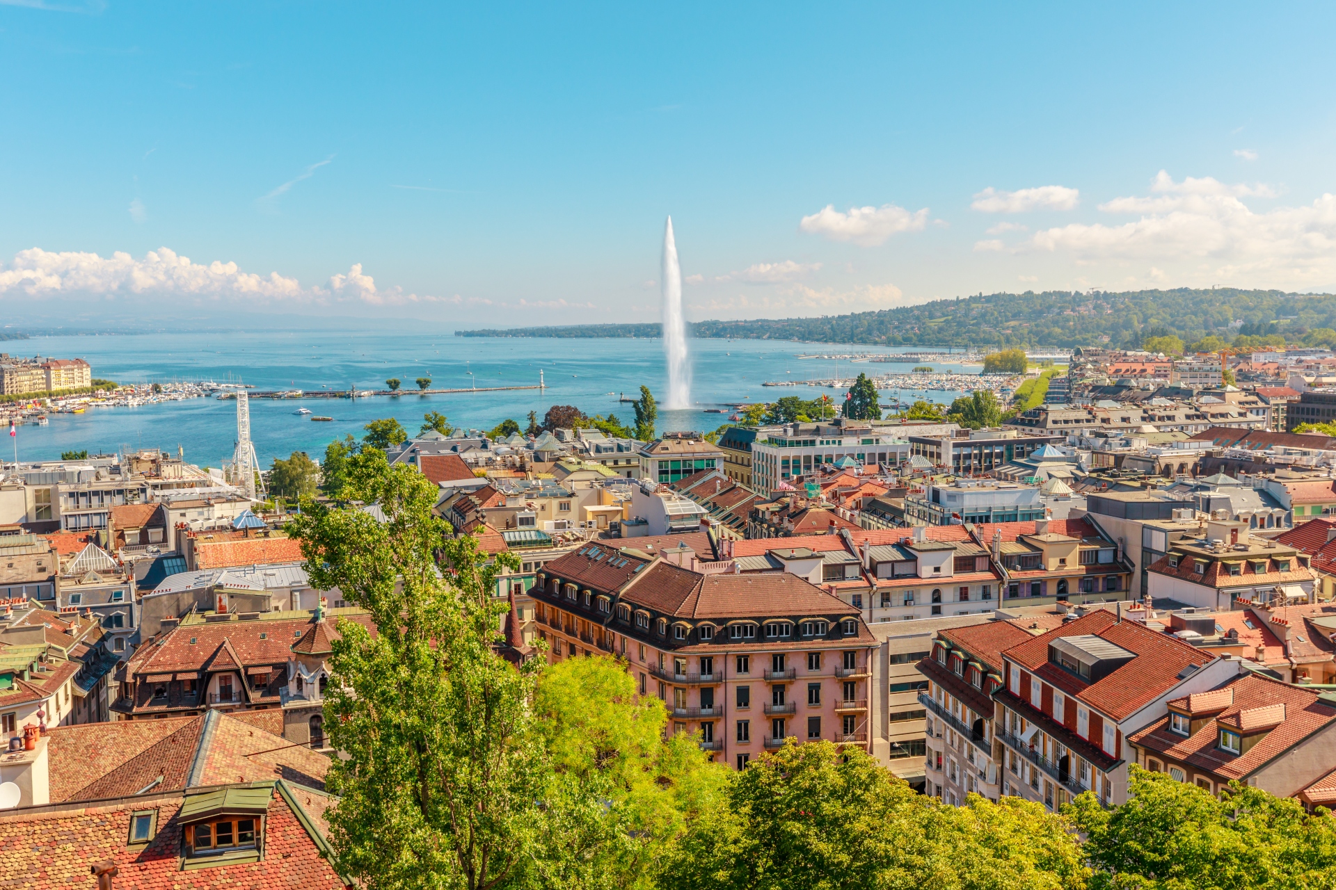 Geneva (Switzerland) comes up close behind