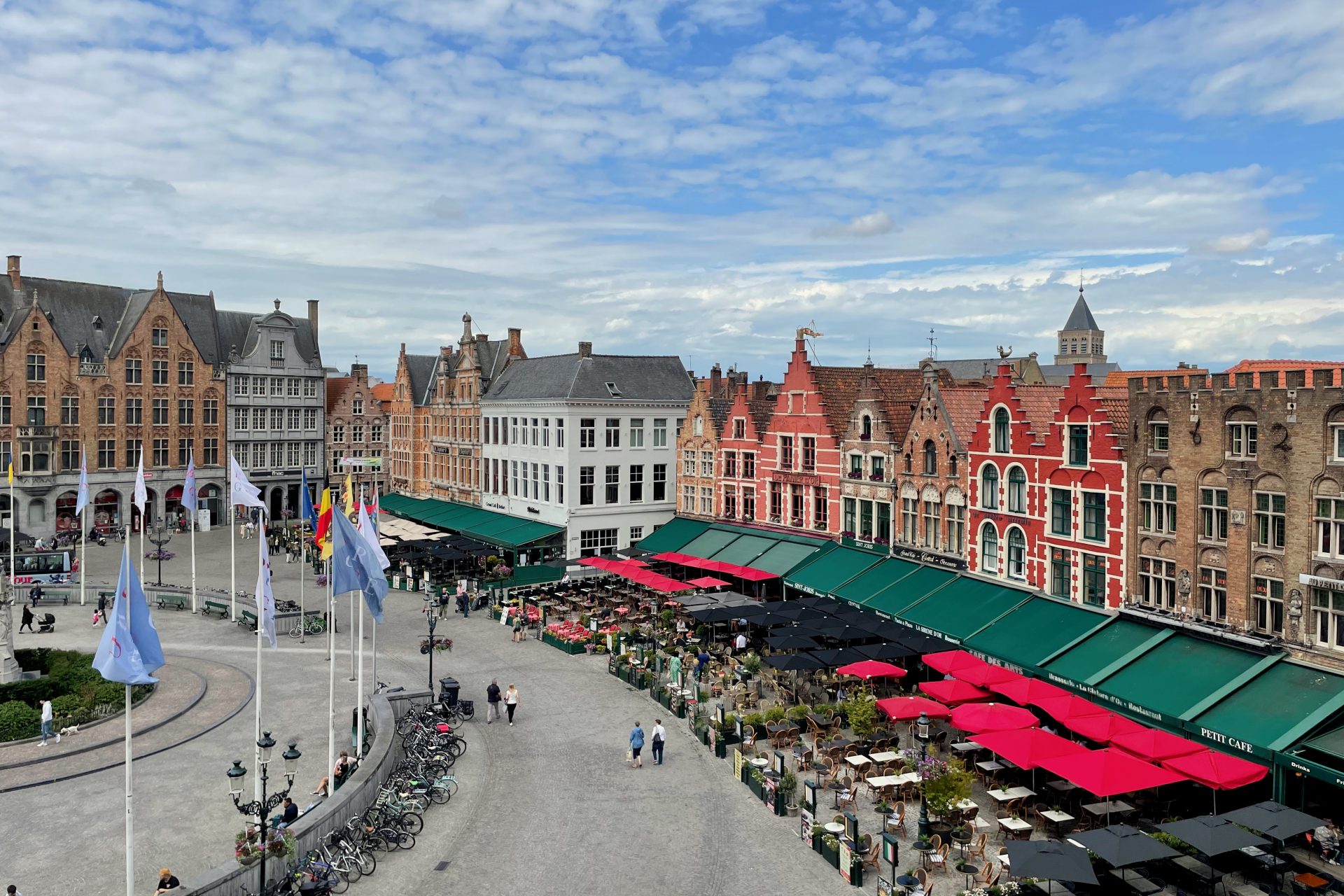 Plaza Mayor d Brujas (Bélgica)