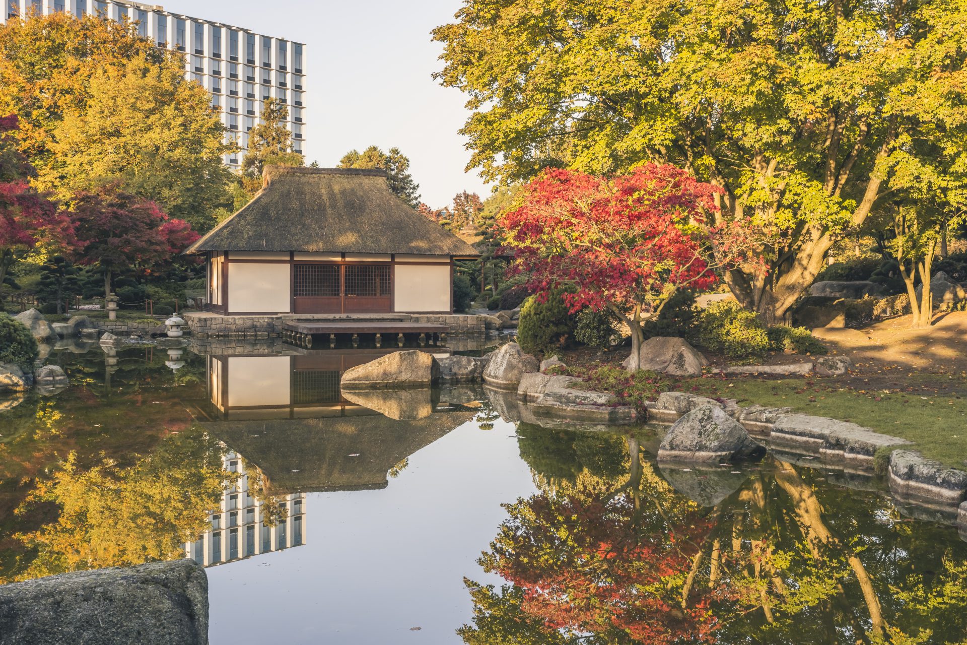 プランテン・ウン・ブローメン公園（ドイツ、ハンブルク）