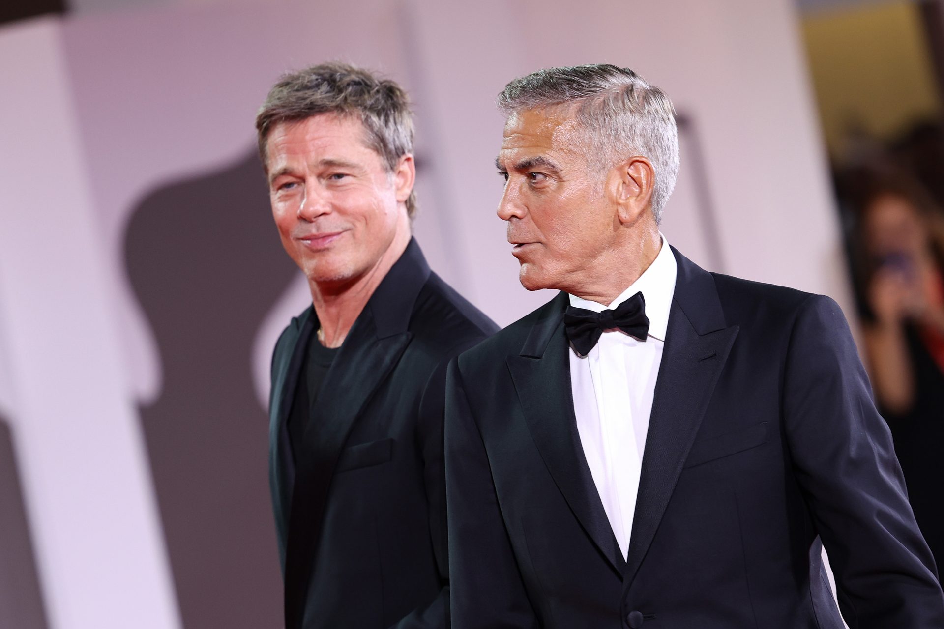 Brad Pitt et George Clooney