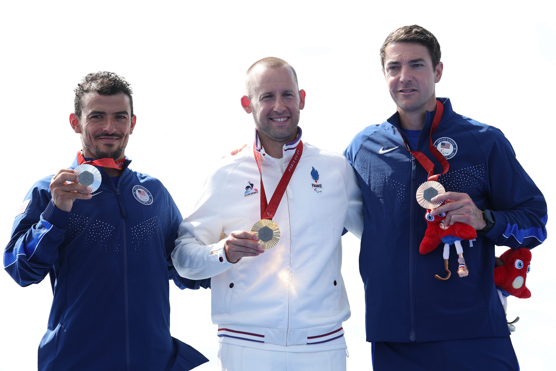 Médaille d’or : Jules Ribstein - Para triathlon PTS2 