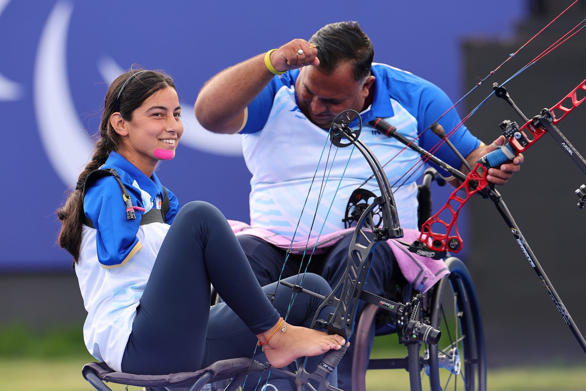 Sheetal Devi: die armlose Bogenschützin brach den Weltrekord und hat jetzt Bronze bei den Paralympics 2024 gewonnen