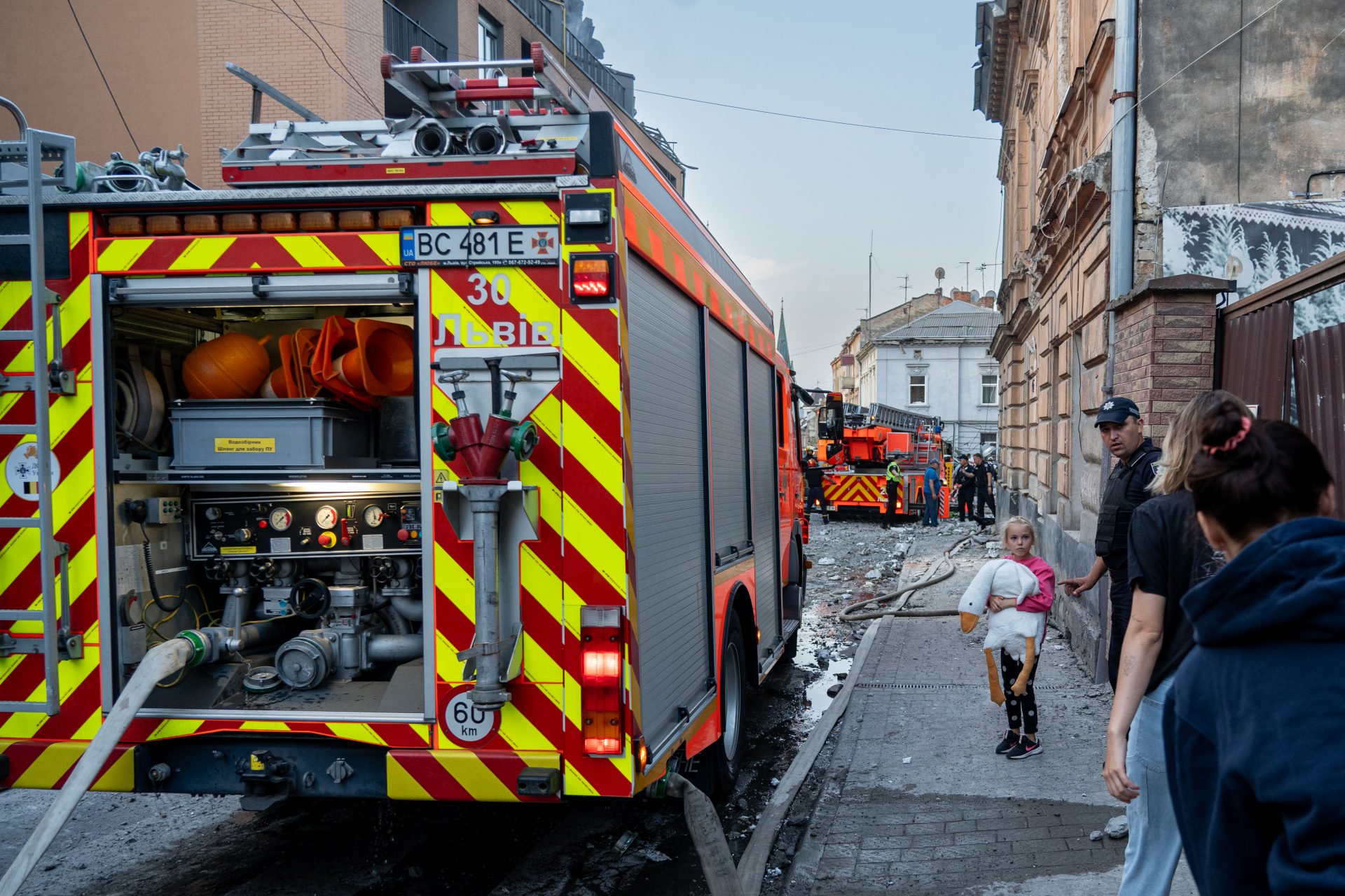 7 muertos en Lviv