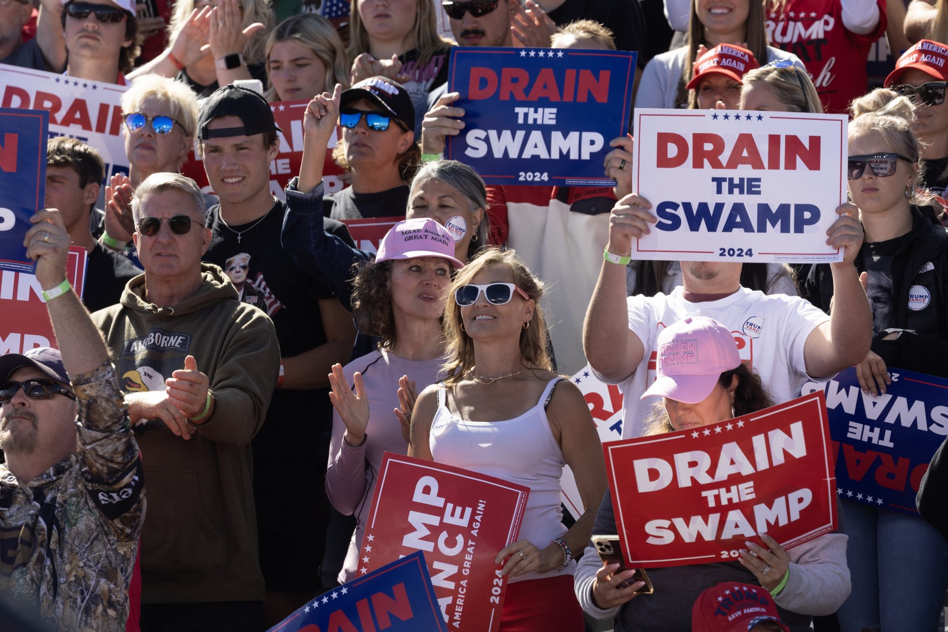 Trump’s latest campaign rally in Mosinee