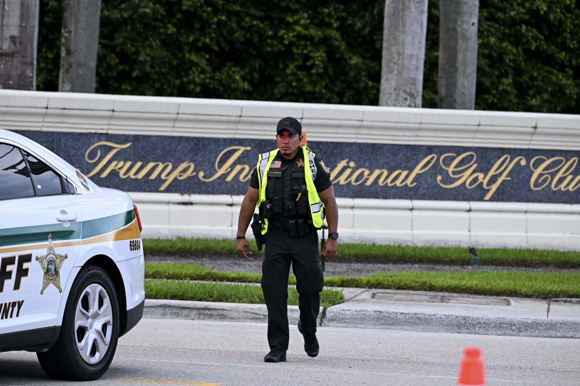 Trump se encontraba en su club de golf