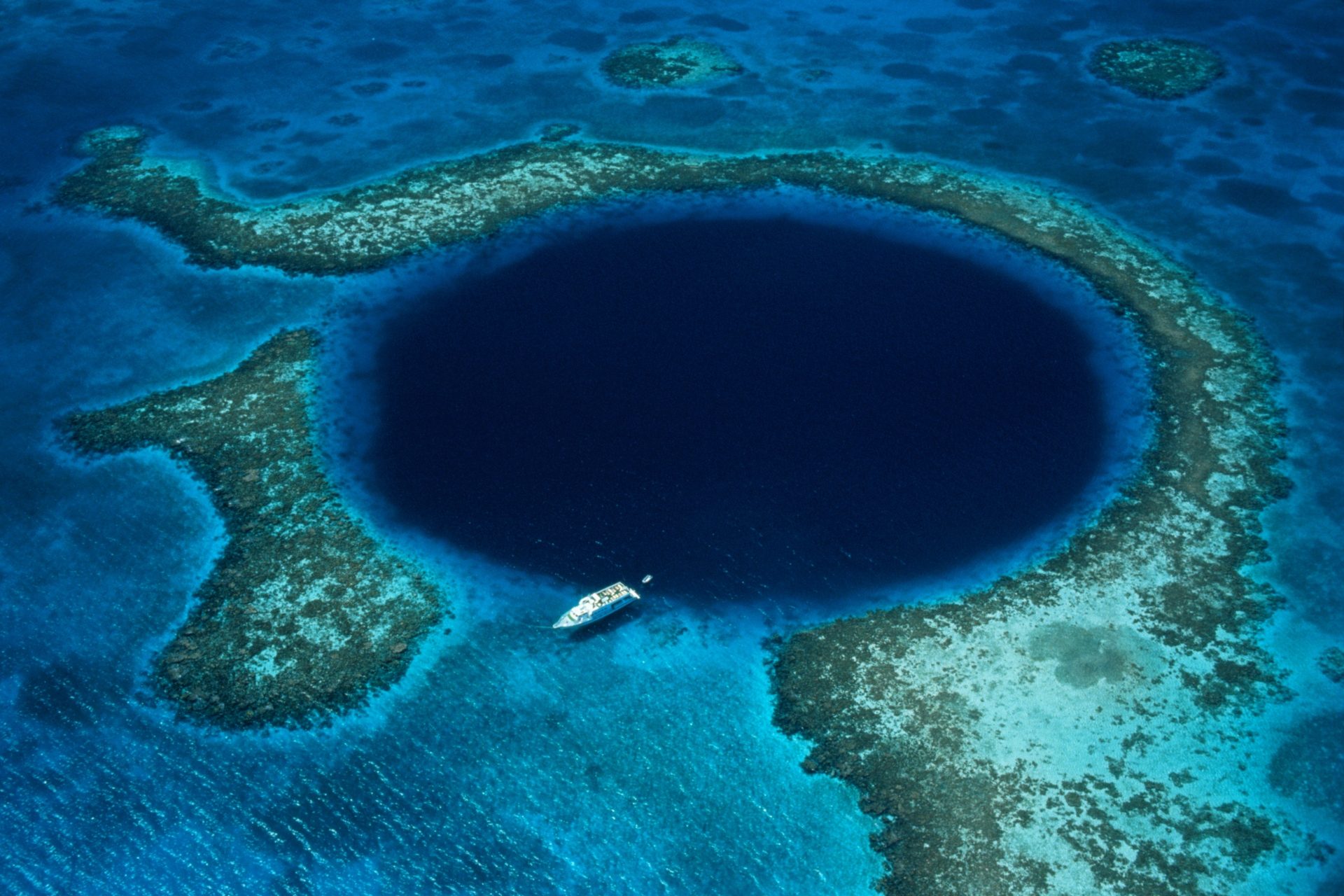 Das Great Blue Hole, Belize