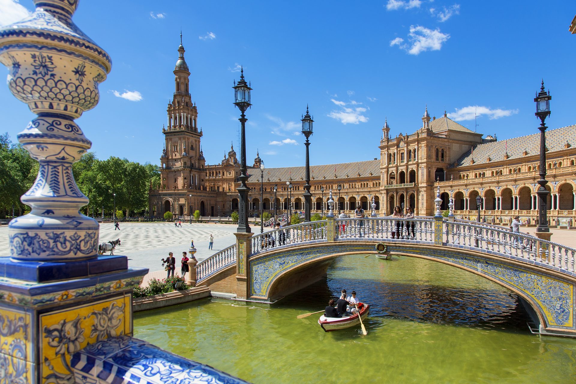 Plaza de España de Sevilla (España)