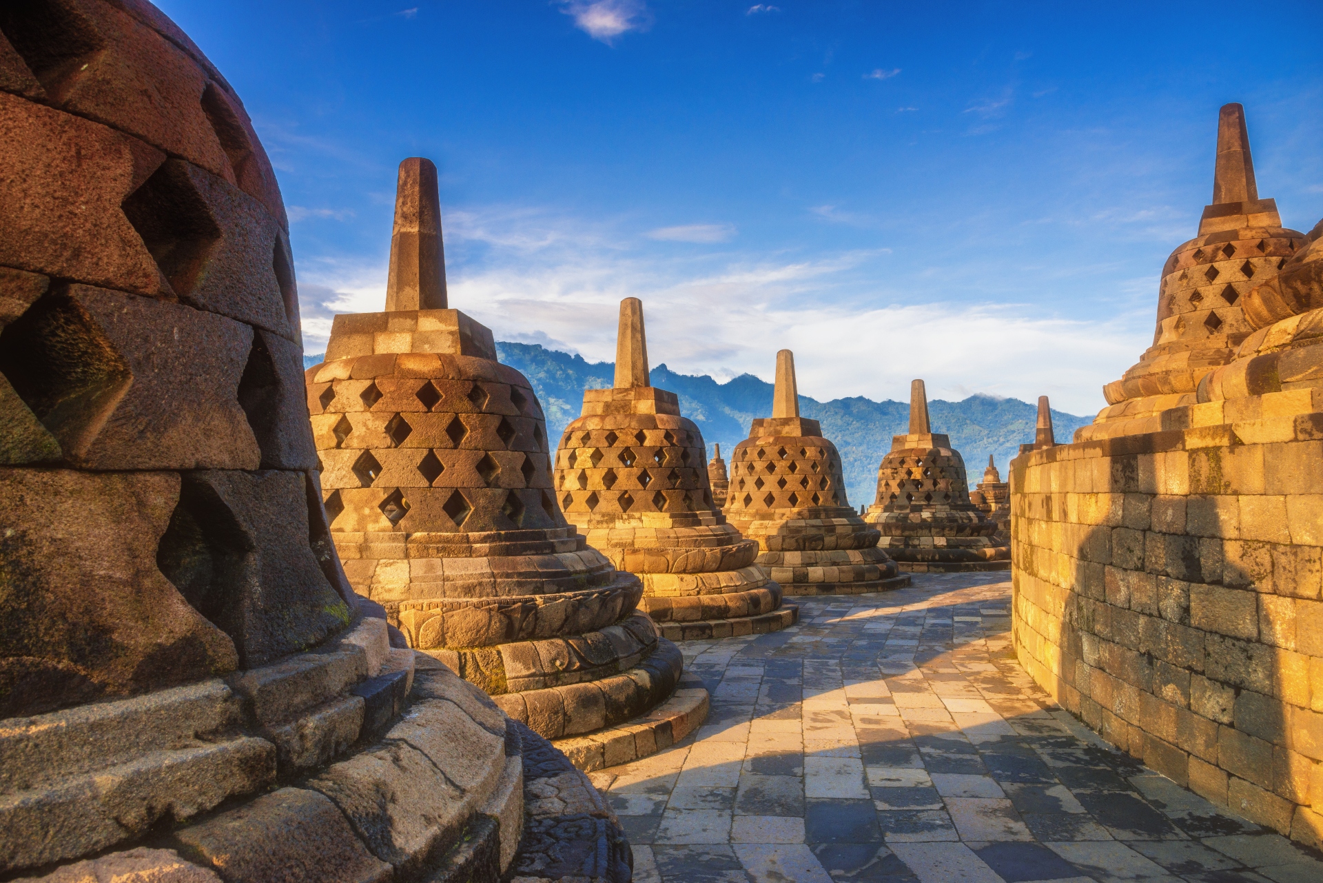 Borobudur-Tempel, Indonesien