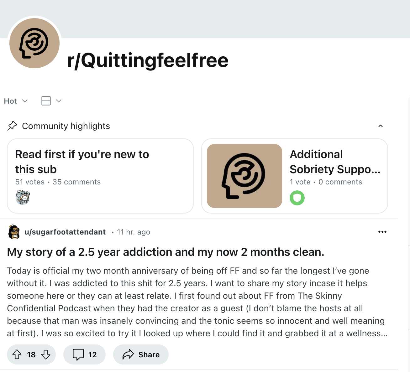 #quittingfeelfree