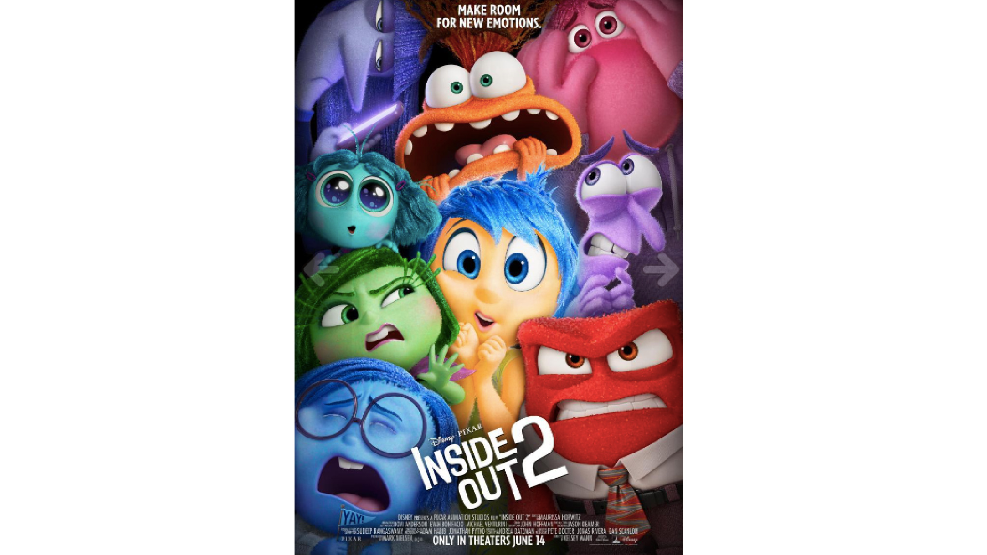 'Del revés 2' / 'Inside Out 2' (7,7)