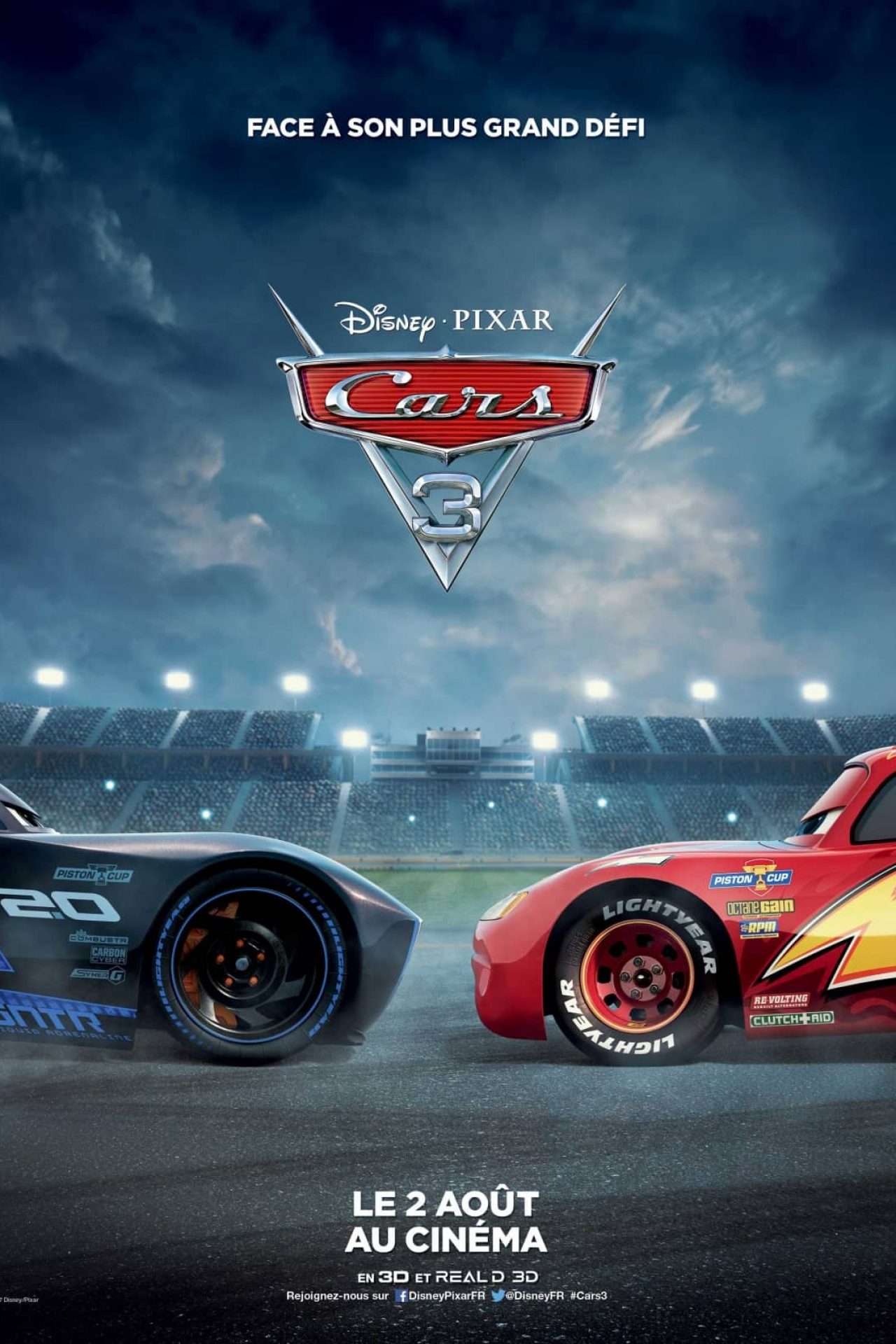 'Cars 3'/ 'Les Bagnoles 3' (6,7)