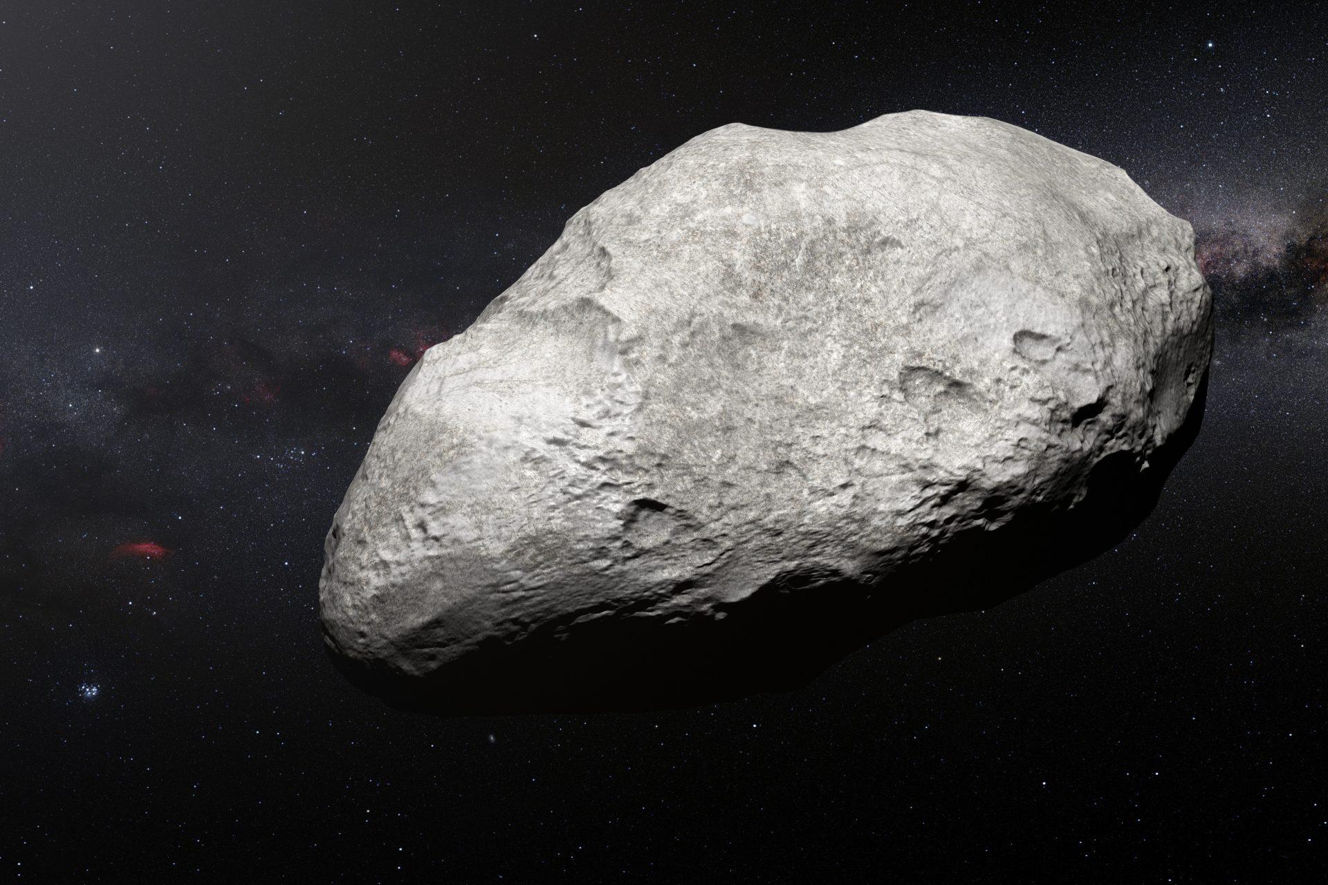 An asteroid that gave way to orbital rings 