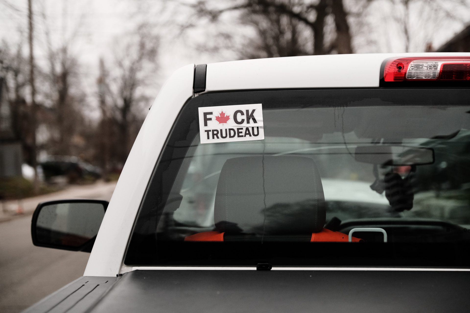 Derogatory flags and hateful bumper stickers