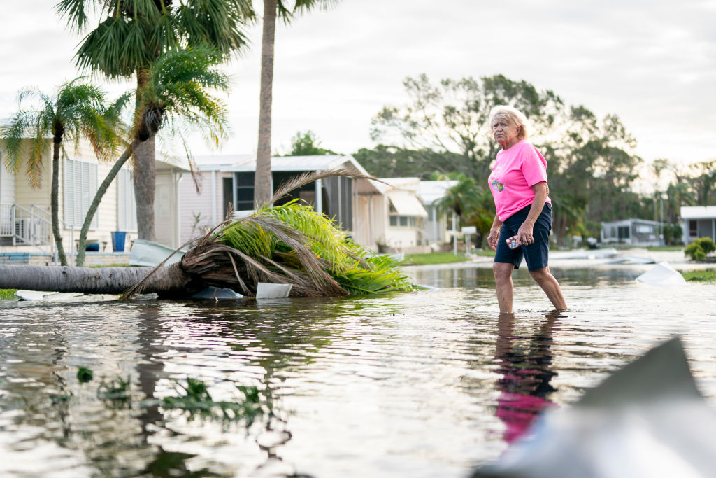 In beeld: het pad van vernietiging van orkaan Milton in Florida